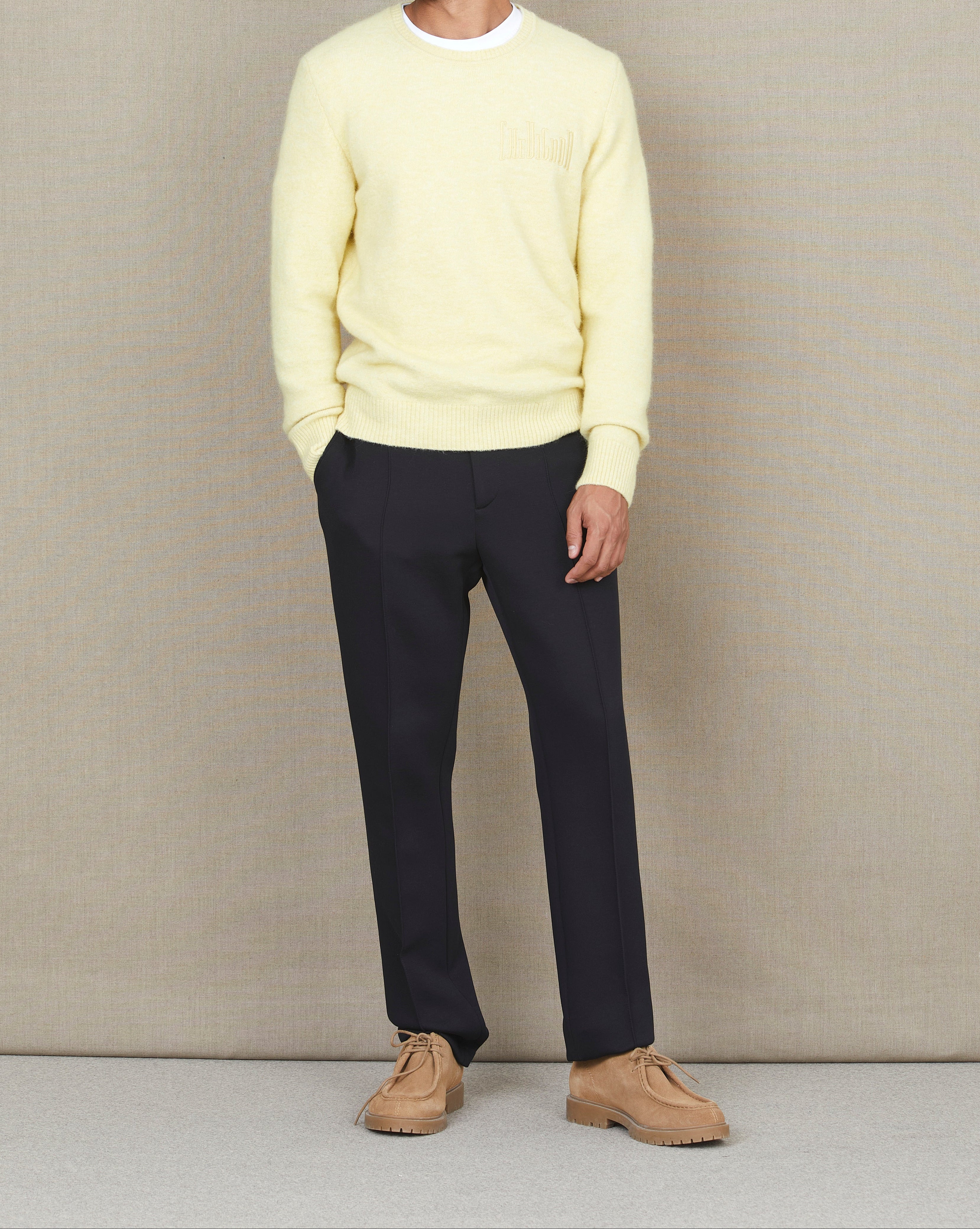CITY WOOL YELLOW SWEATER