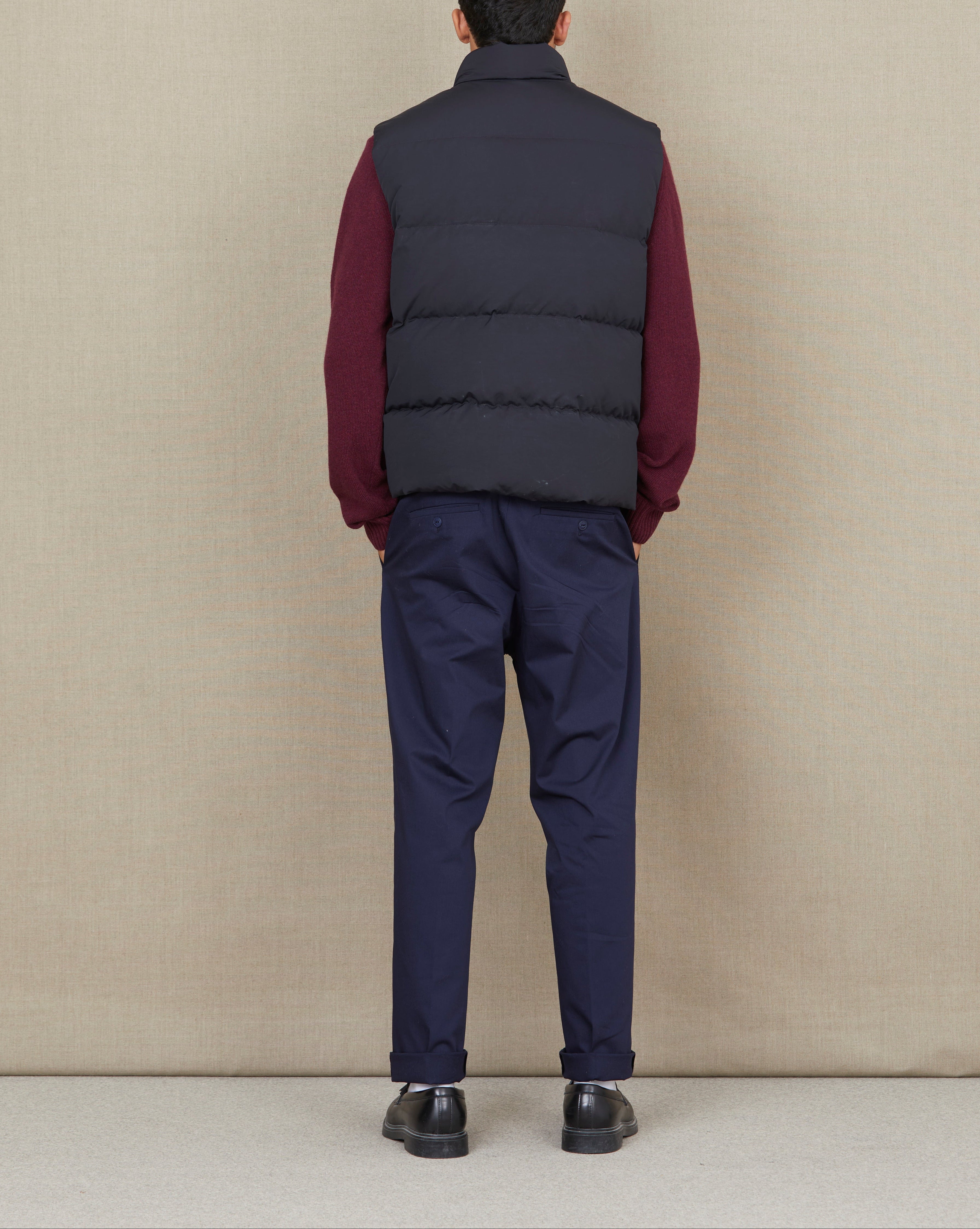 COMBAT TOGS BLACK DOWN JACKET