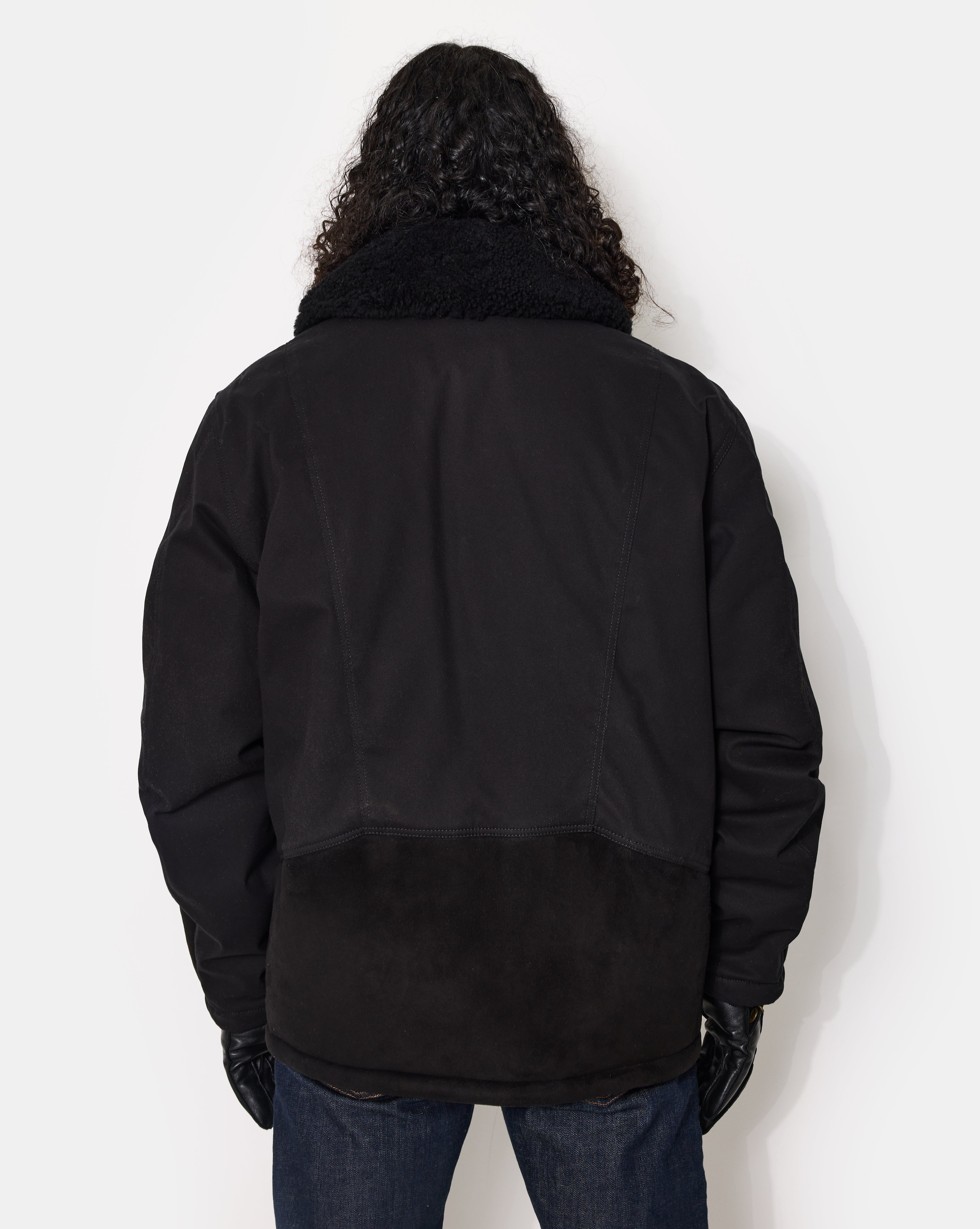 BLACK CAMERAMAN JACKET