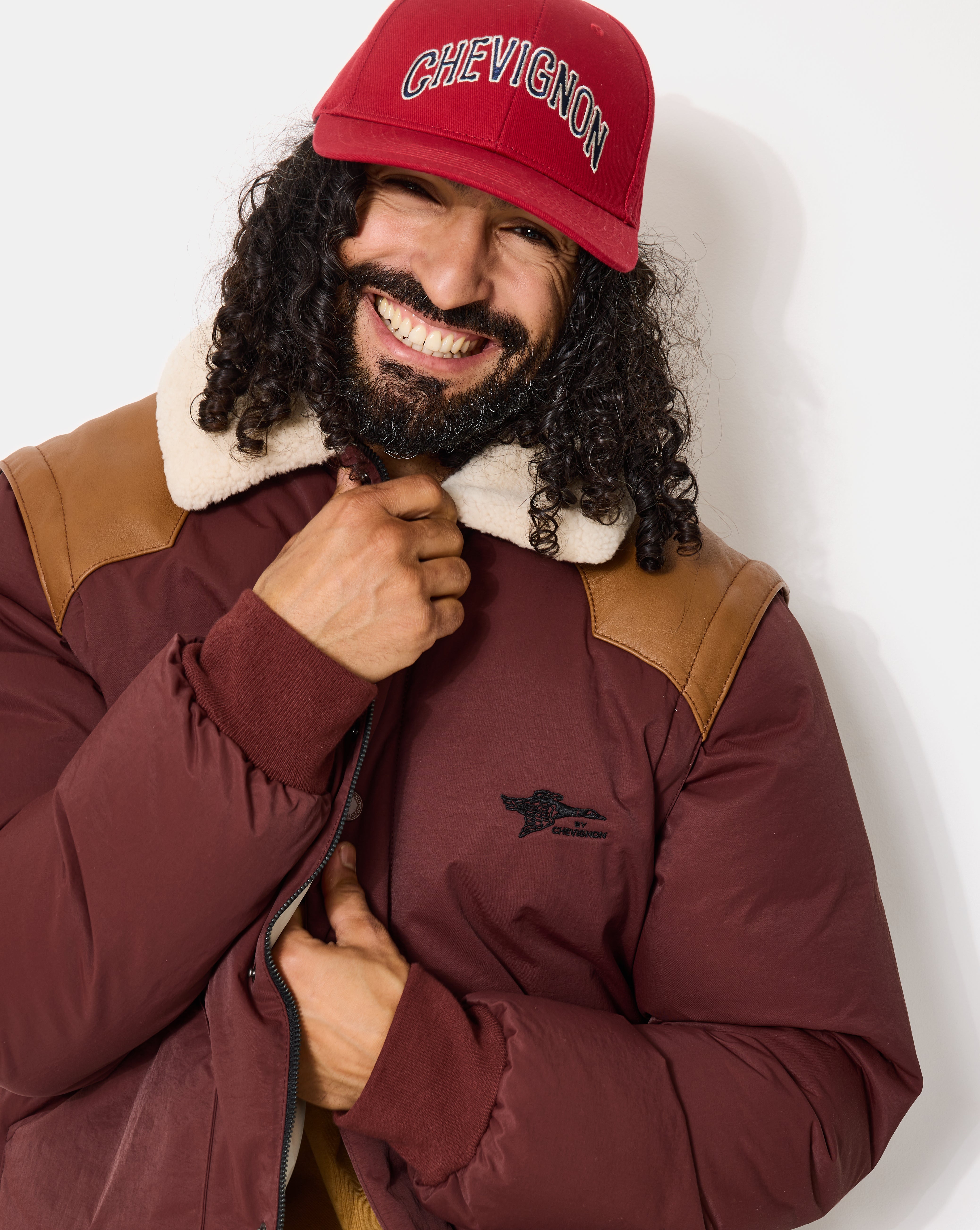 KROSS 4 BURGUNDY DOWN JACKET