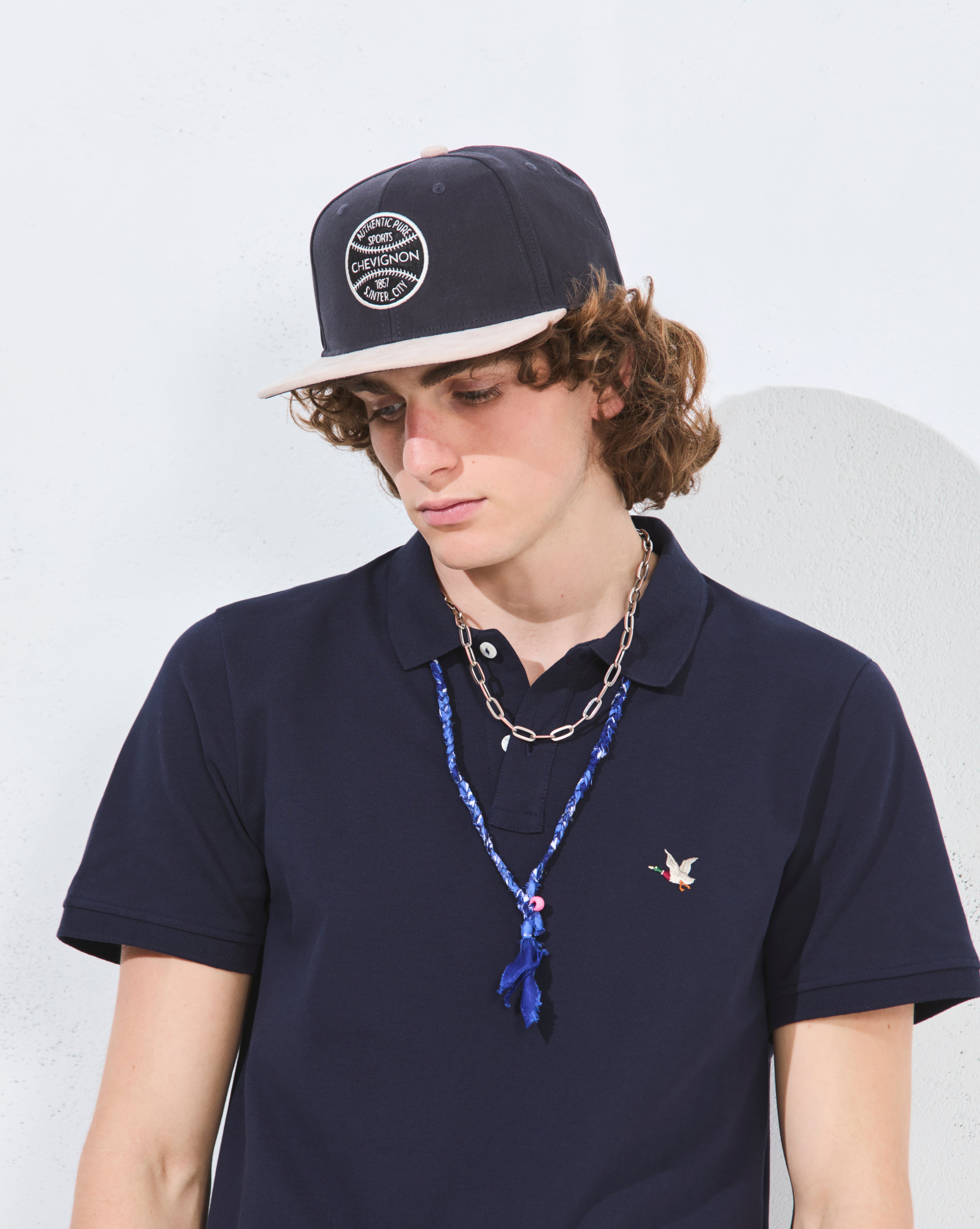 CASQUETTE BASEBALL CAP BLEU