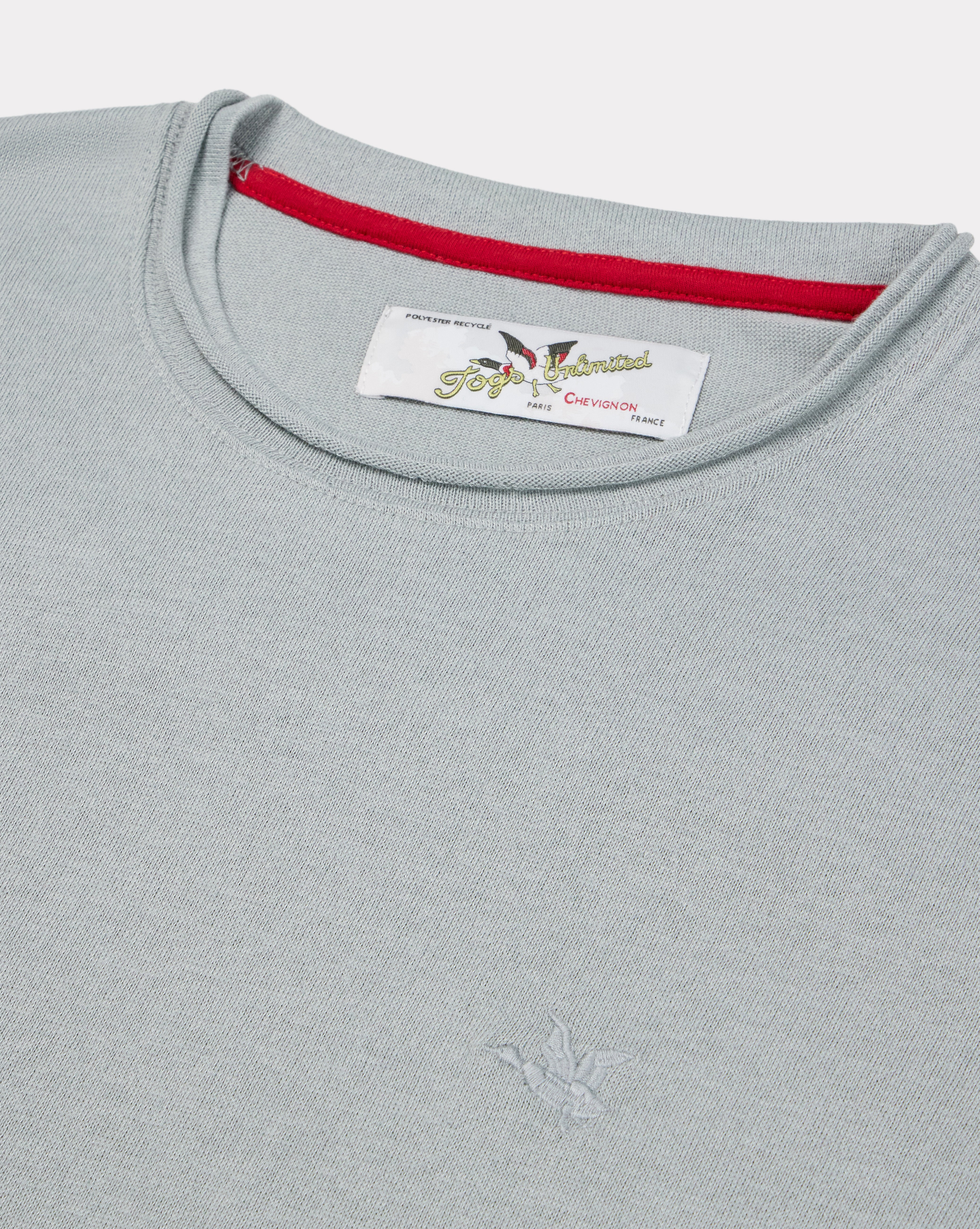 T-SHIRT DUCK TEE GRIS