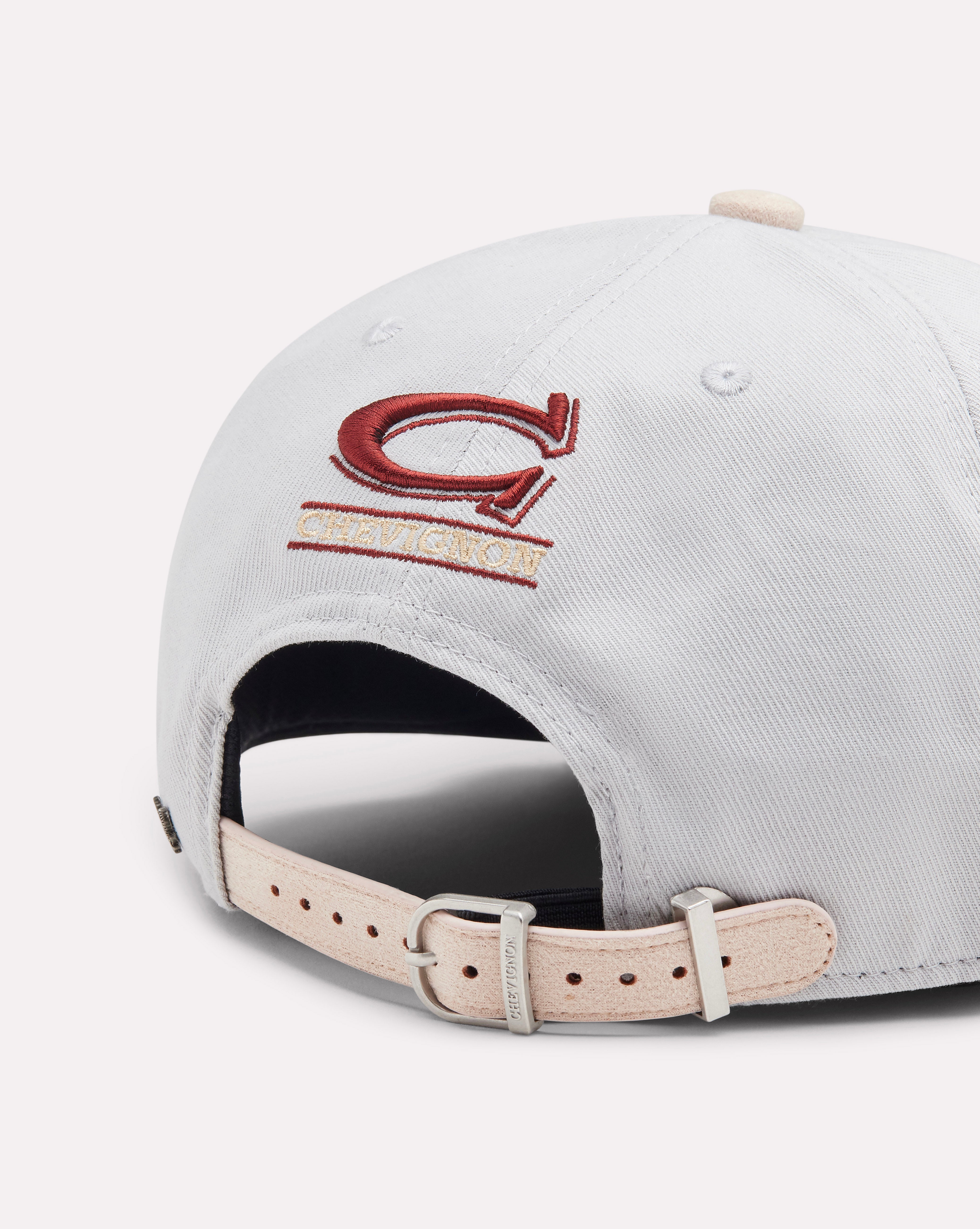 CASQUETTE BASEBALL CAP GRIS