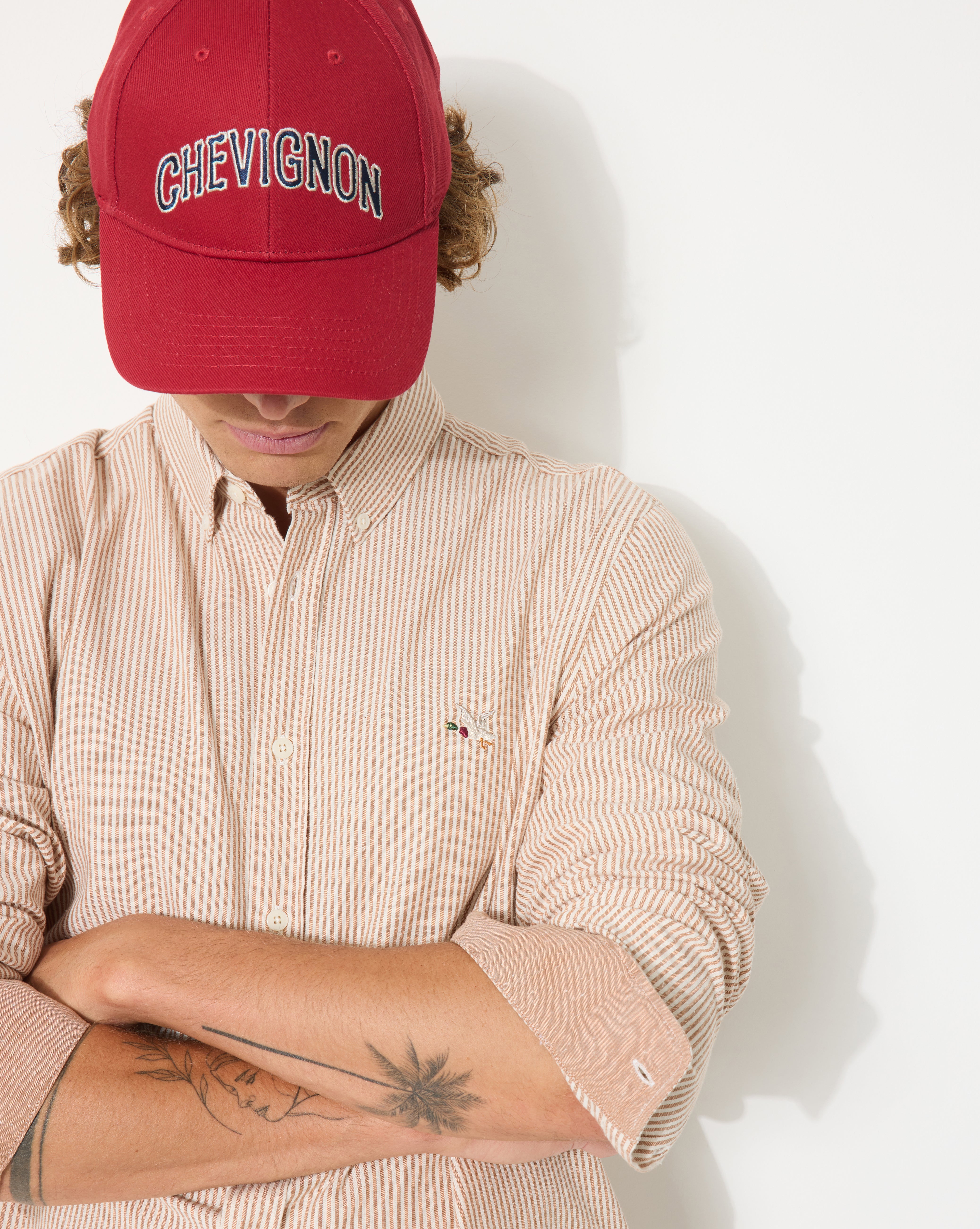 SAKO BROWN OXFORD SHIRT