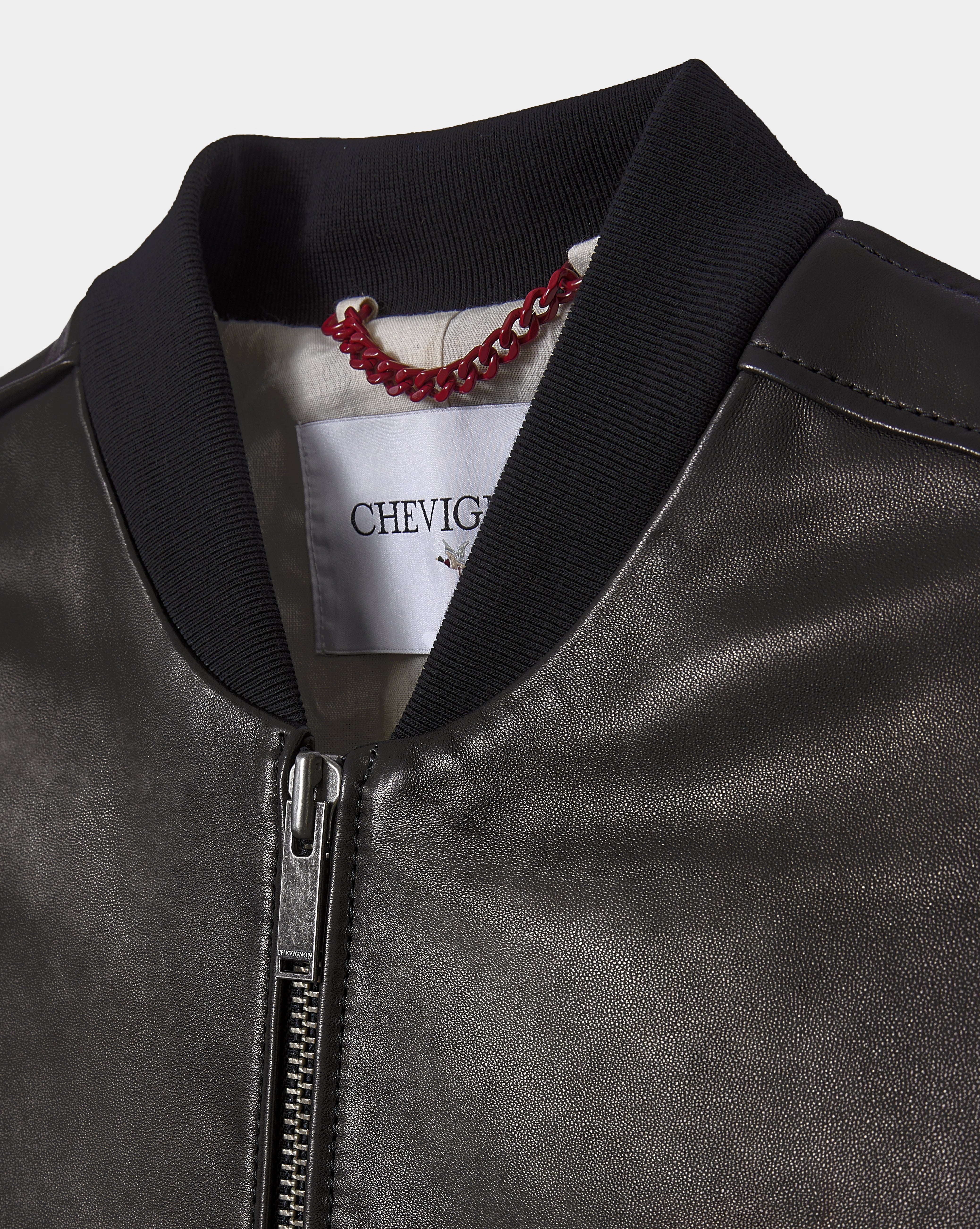 SCHWARZER LEDERTEDDY