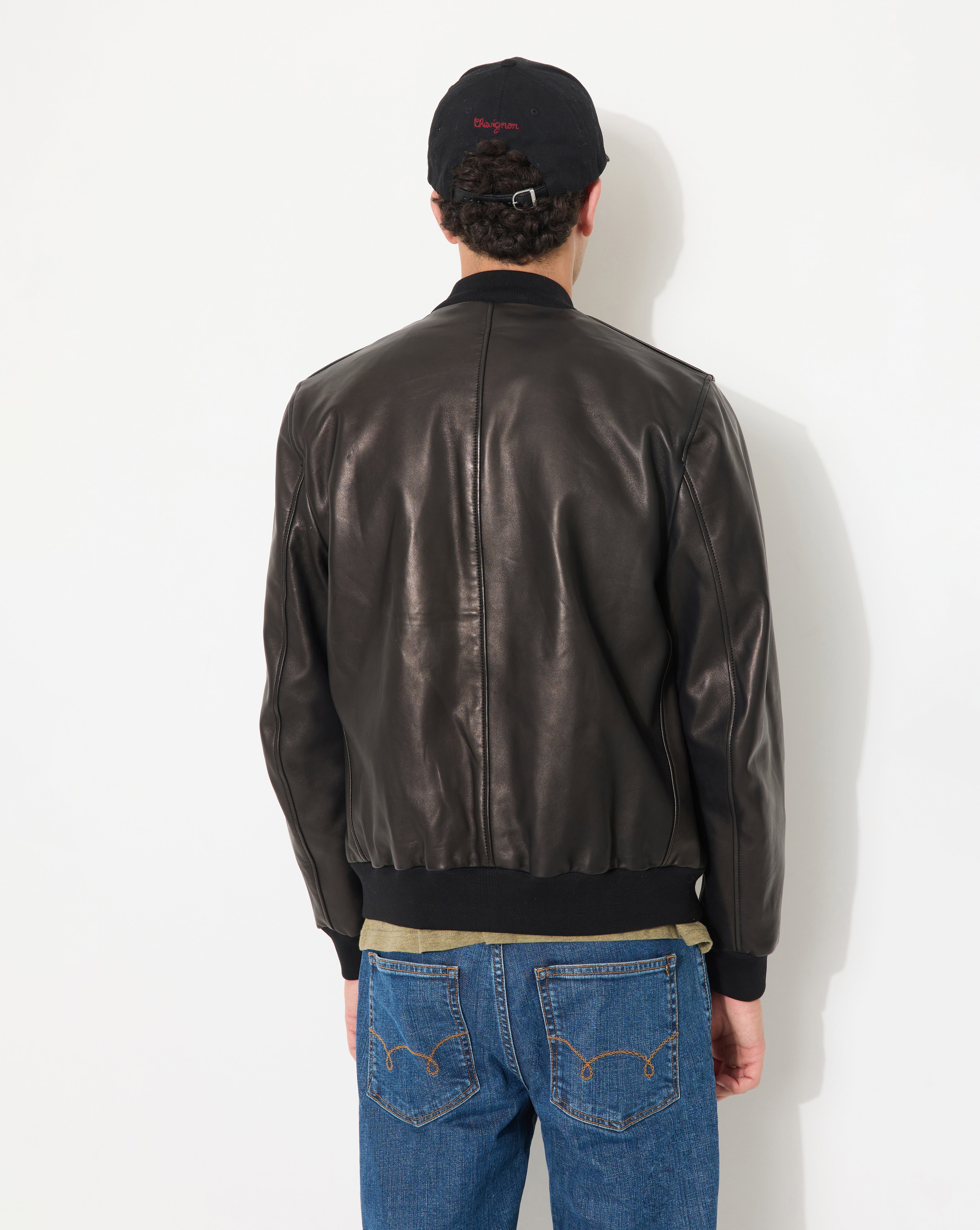 SCHWARZER LEDERTEDDY