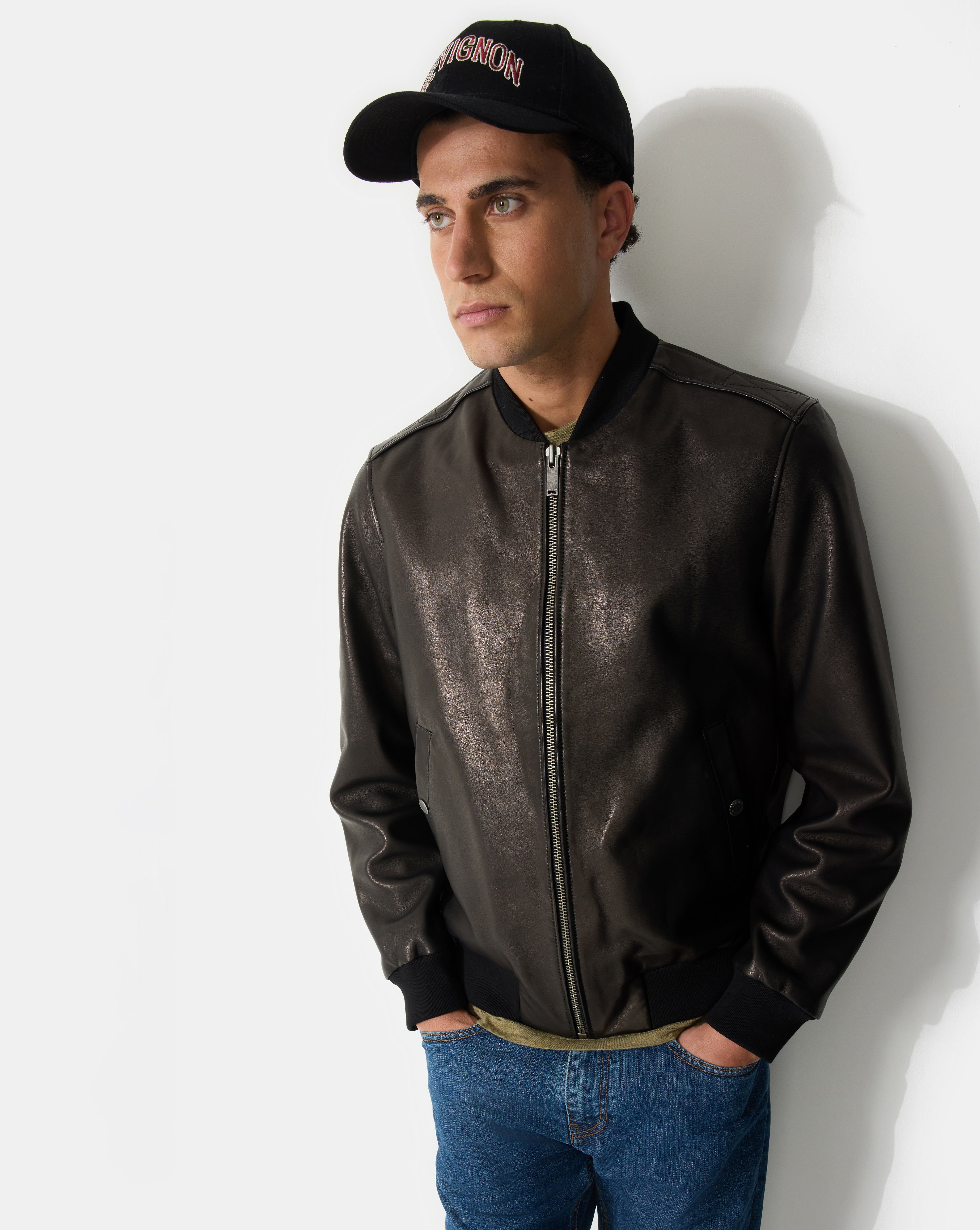 SCHWARZER LEDERTEDDY