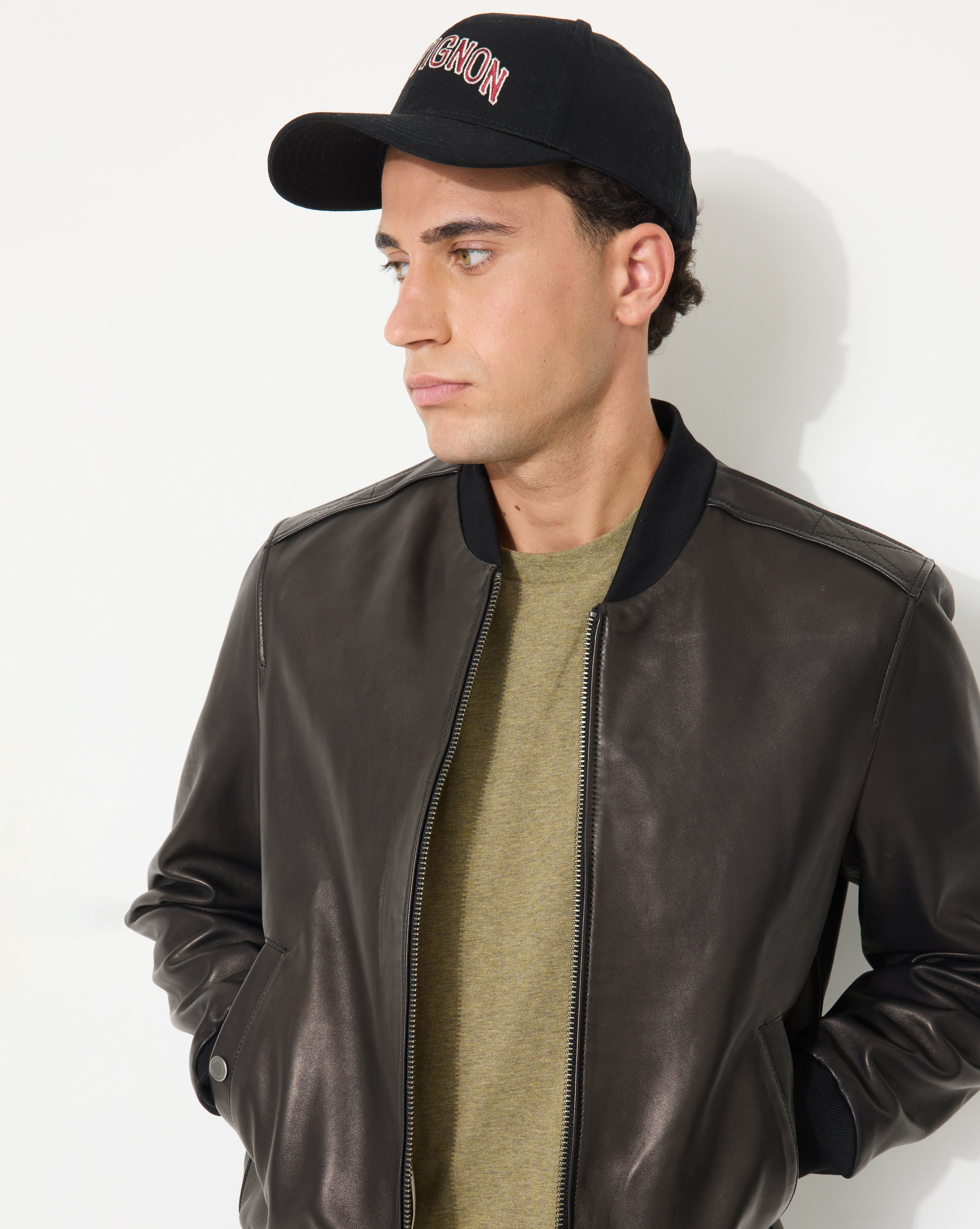 SCHWARZER LEDERTEDDY