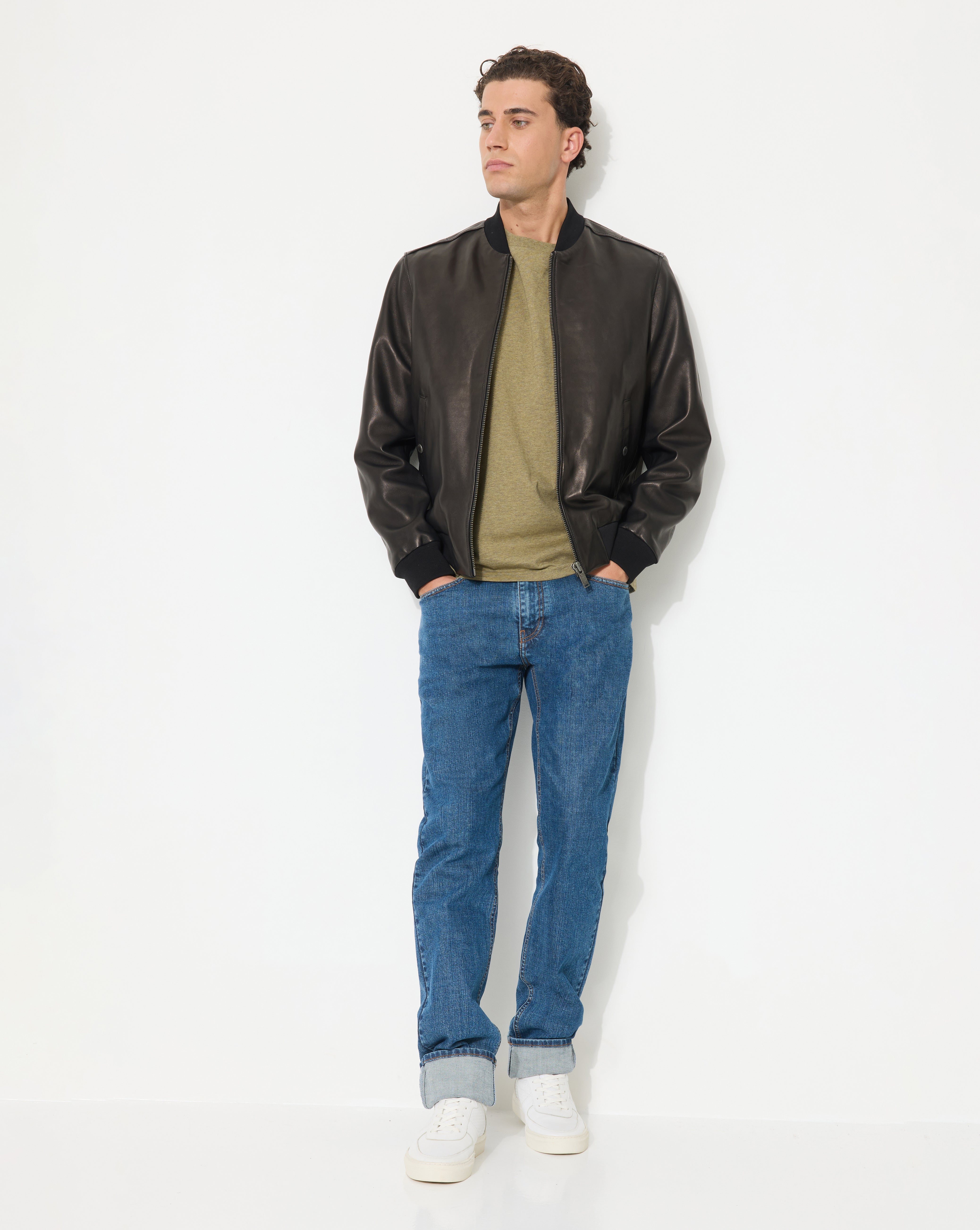 SCHWARZER LEDERTEDDY