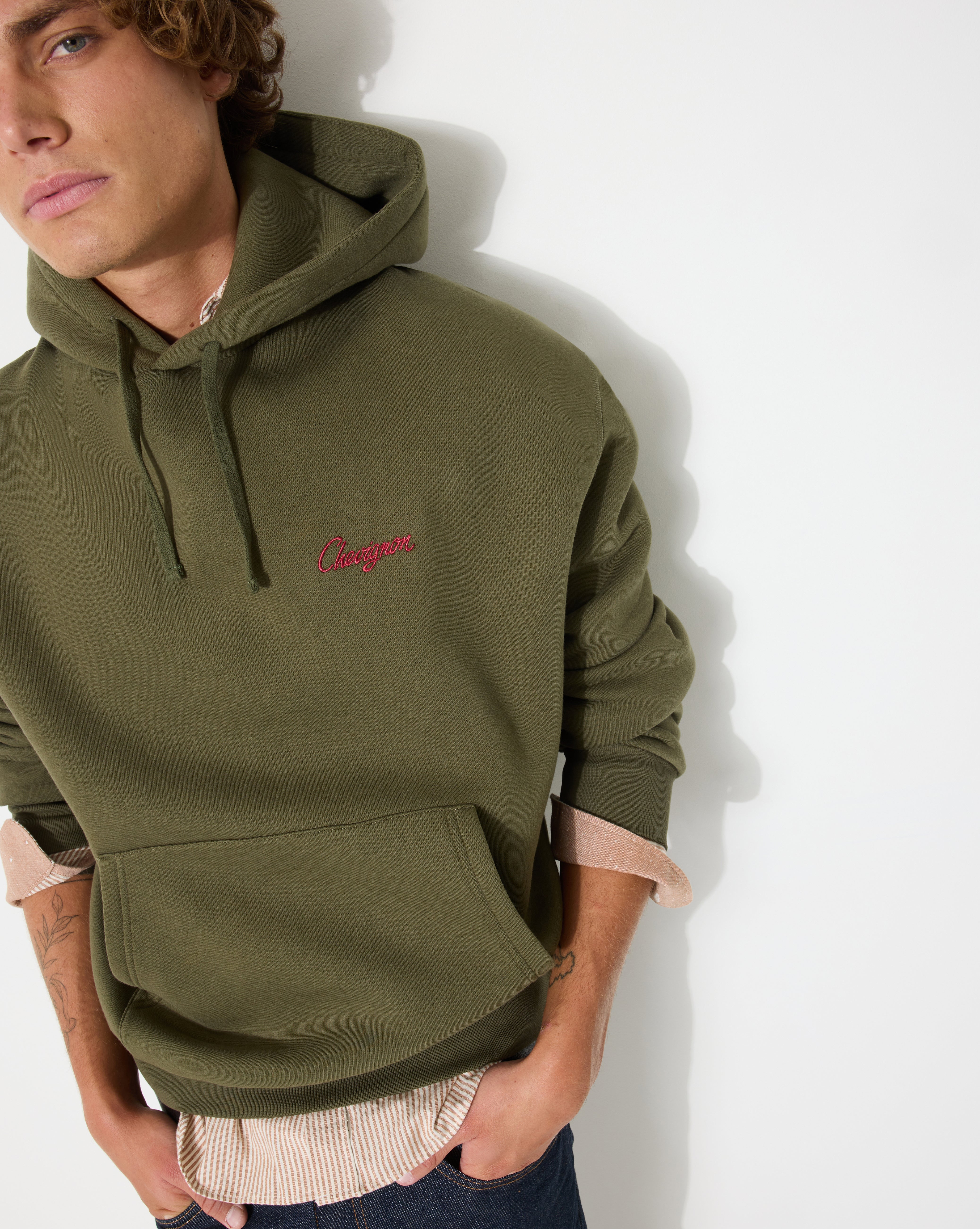 Sweatshirt-Hoodie 90 Khaki