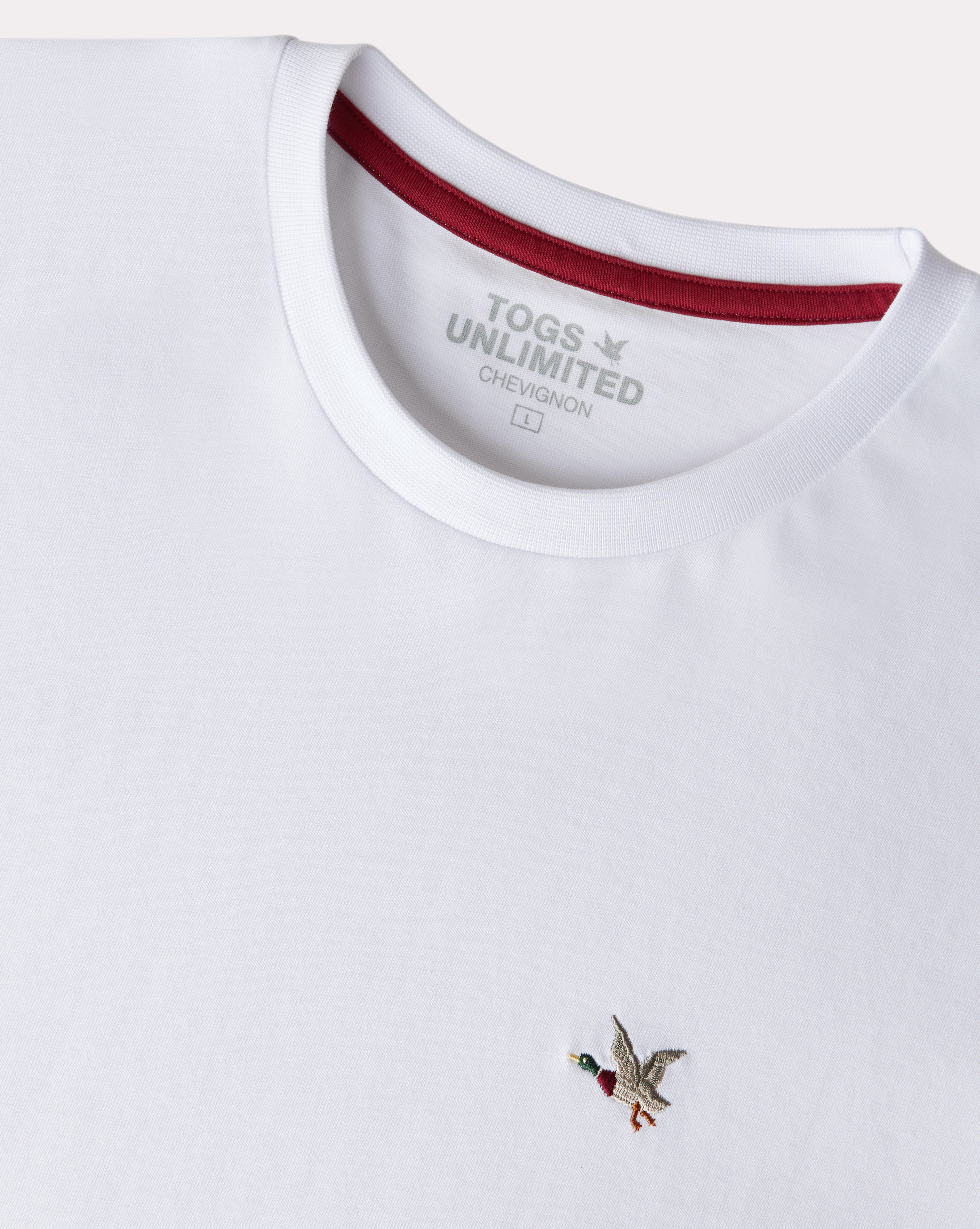 T-TOGS WHITE T-SHIRT