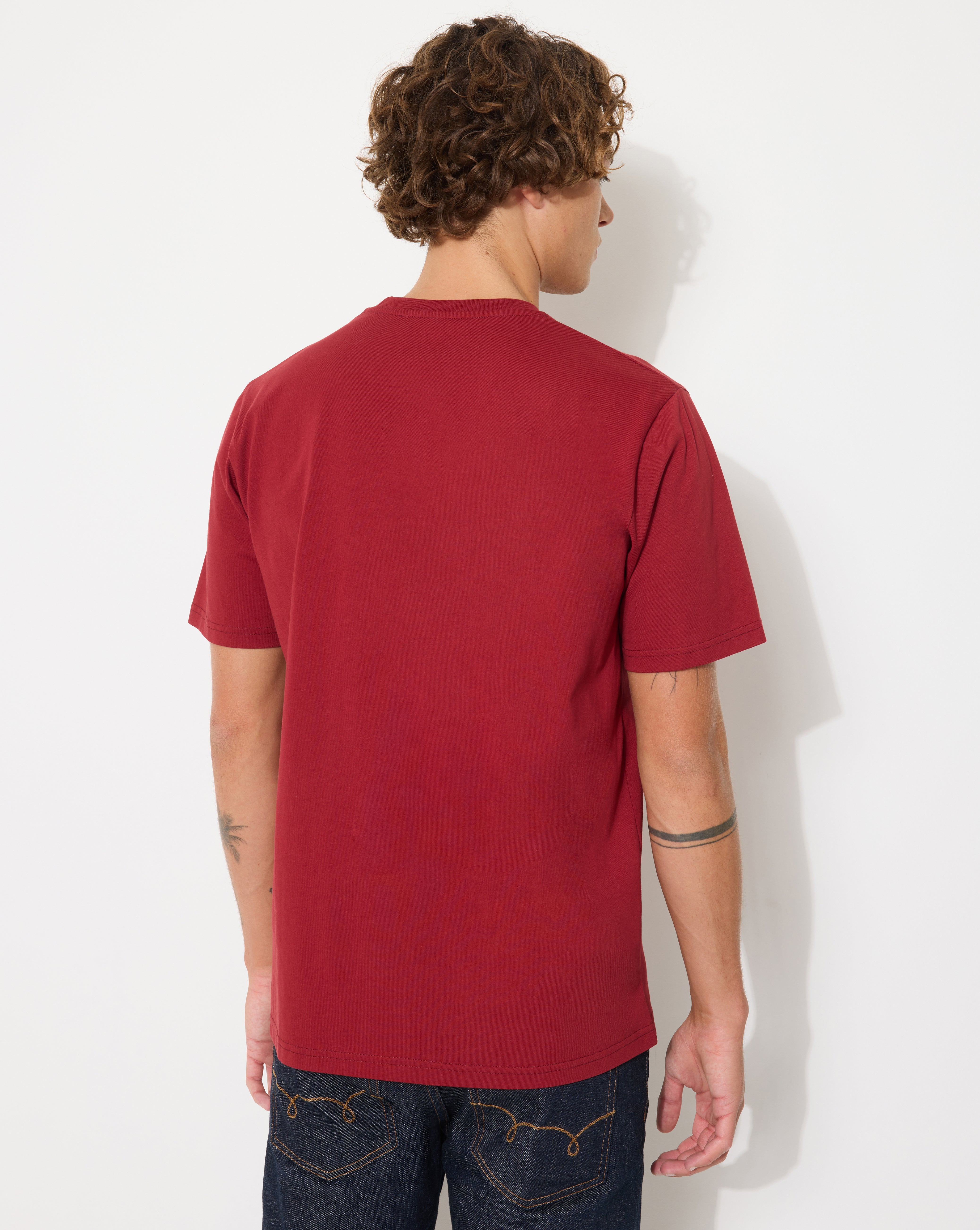 T-SHIRT T-TOGS BURGUNDY