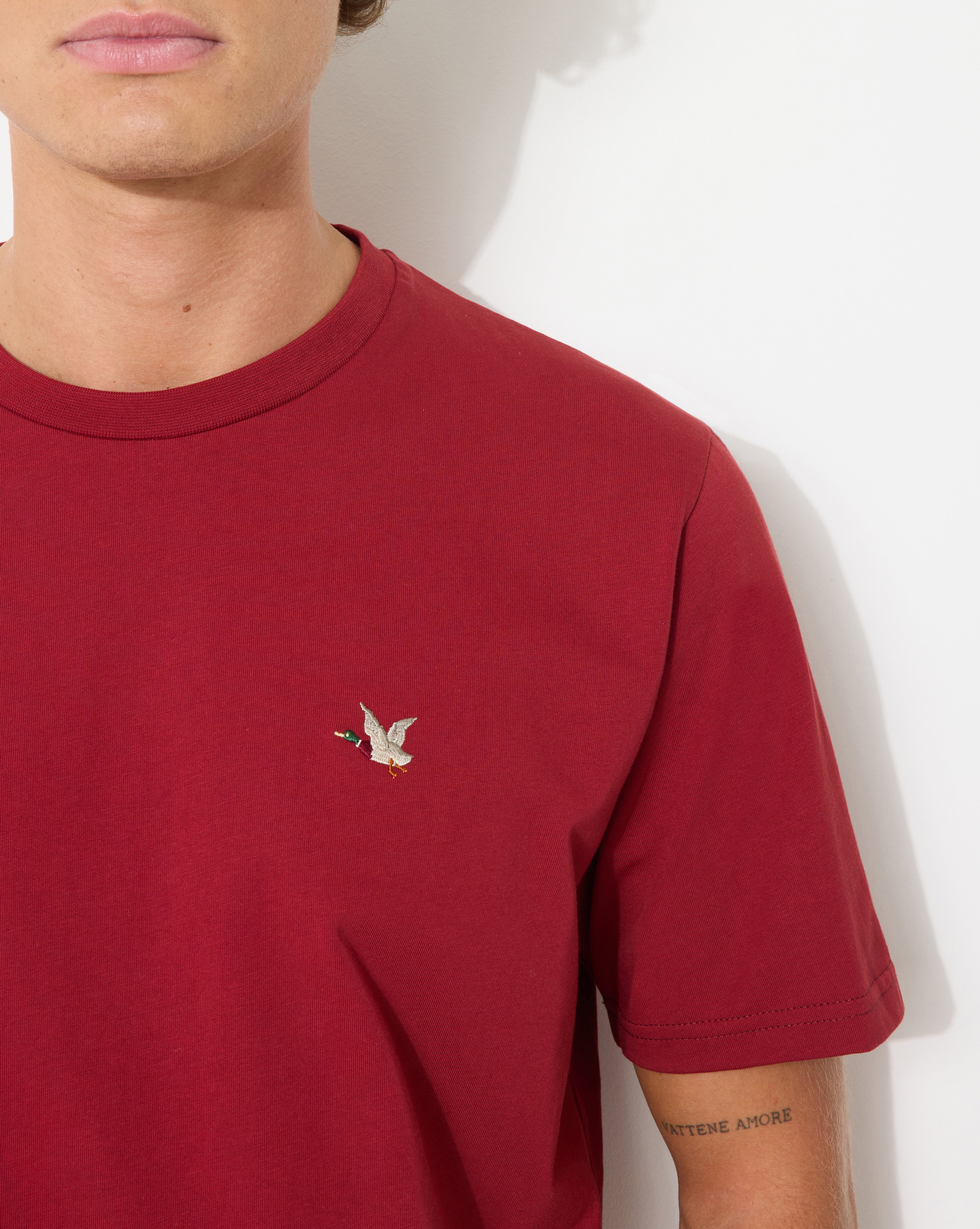 T-SHIRT T-TOGS BURGUNDY