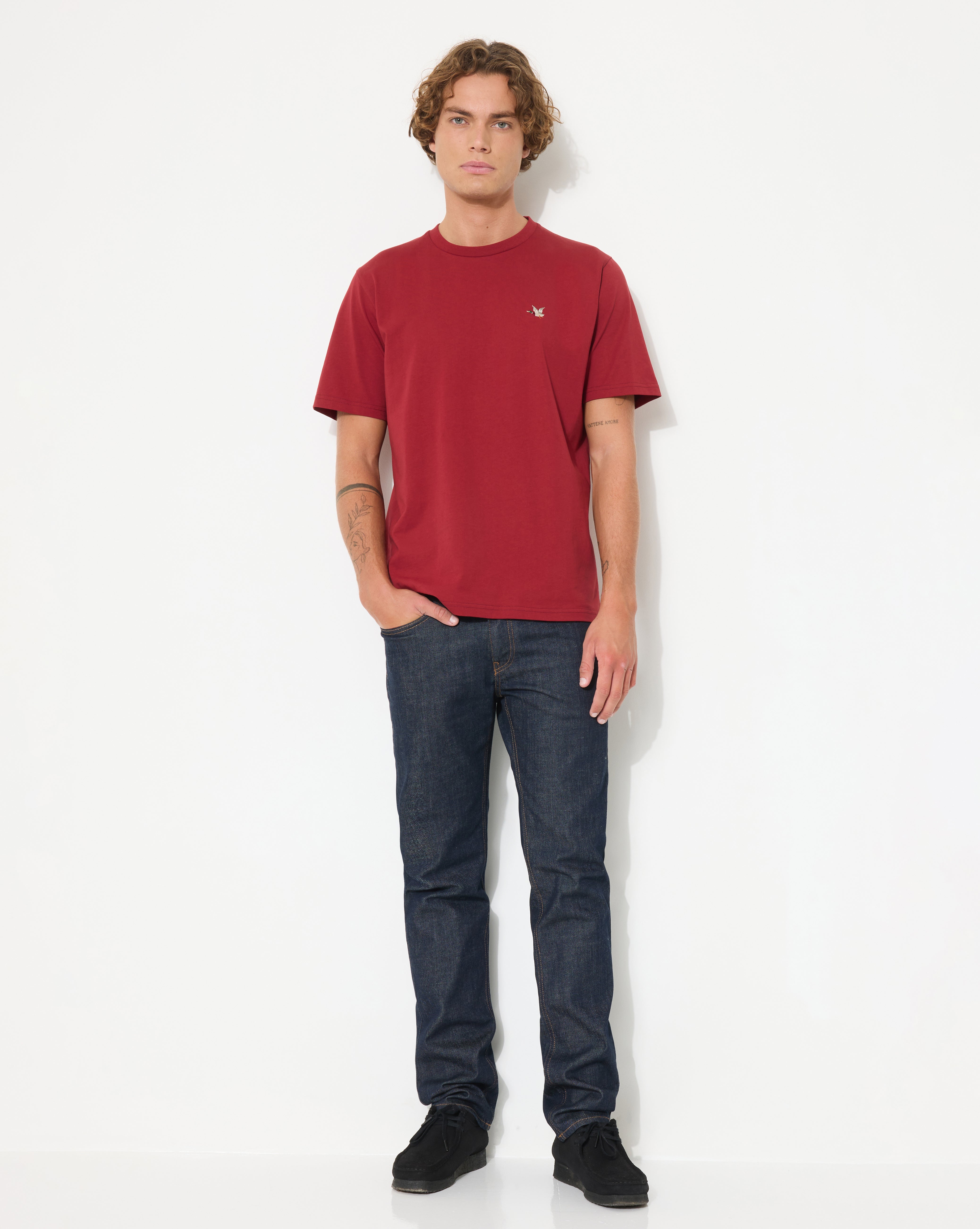 T-SHIRT T-TOGS BURGUNDY