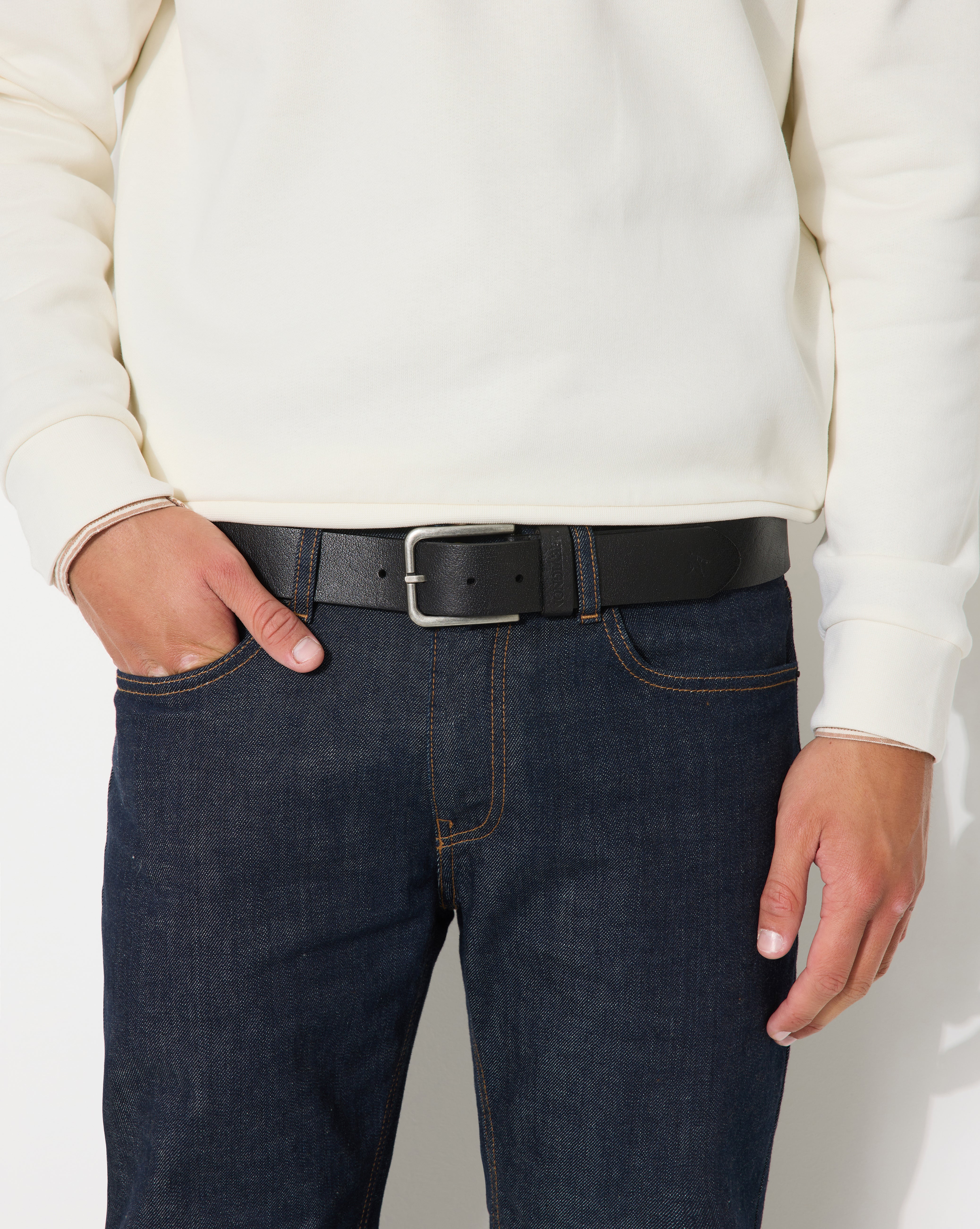 BUFFALO BELT BLACK