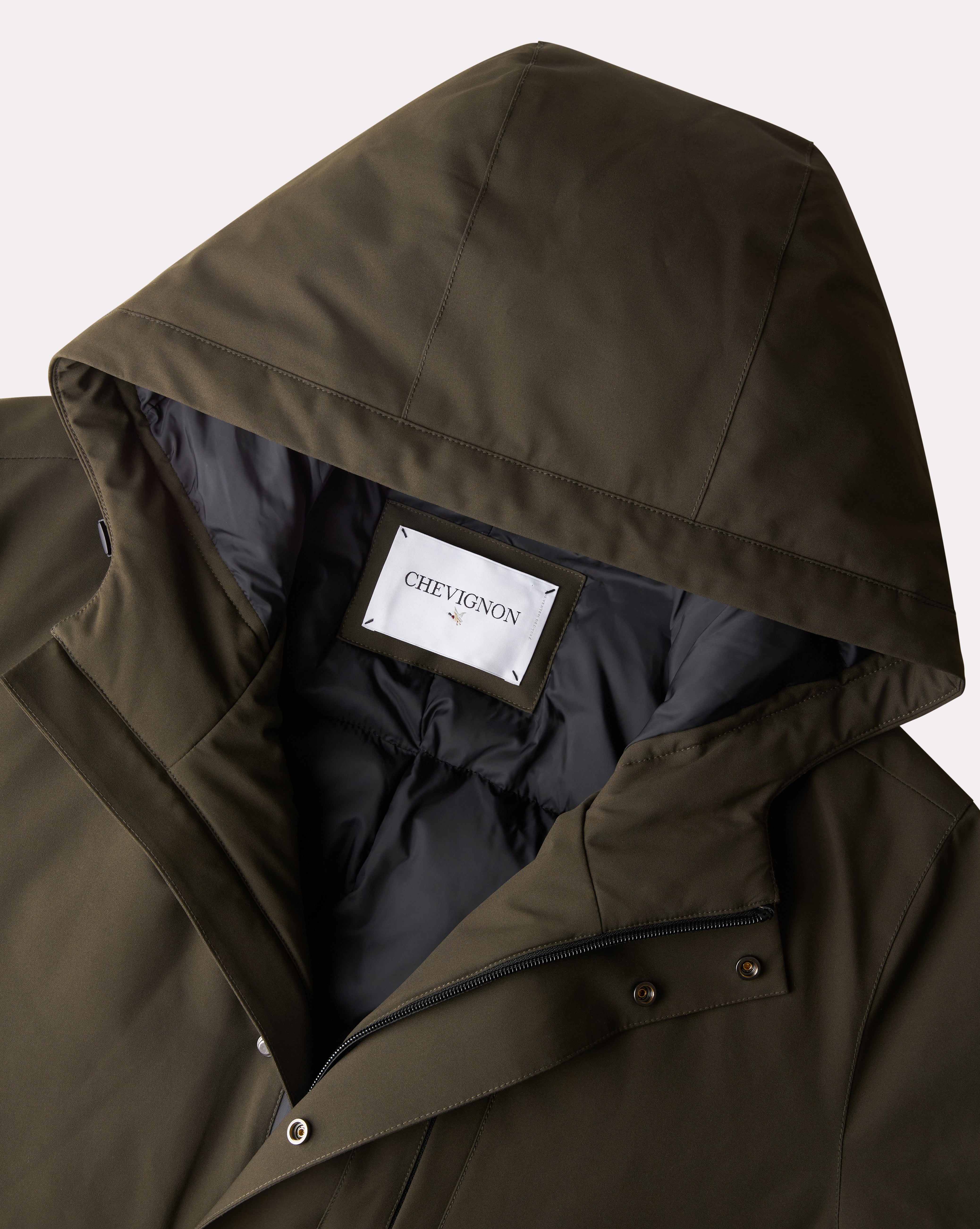 Khakifarbener Parka