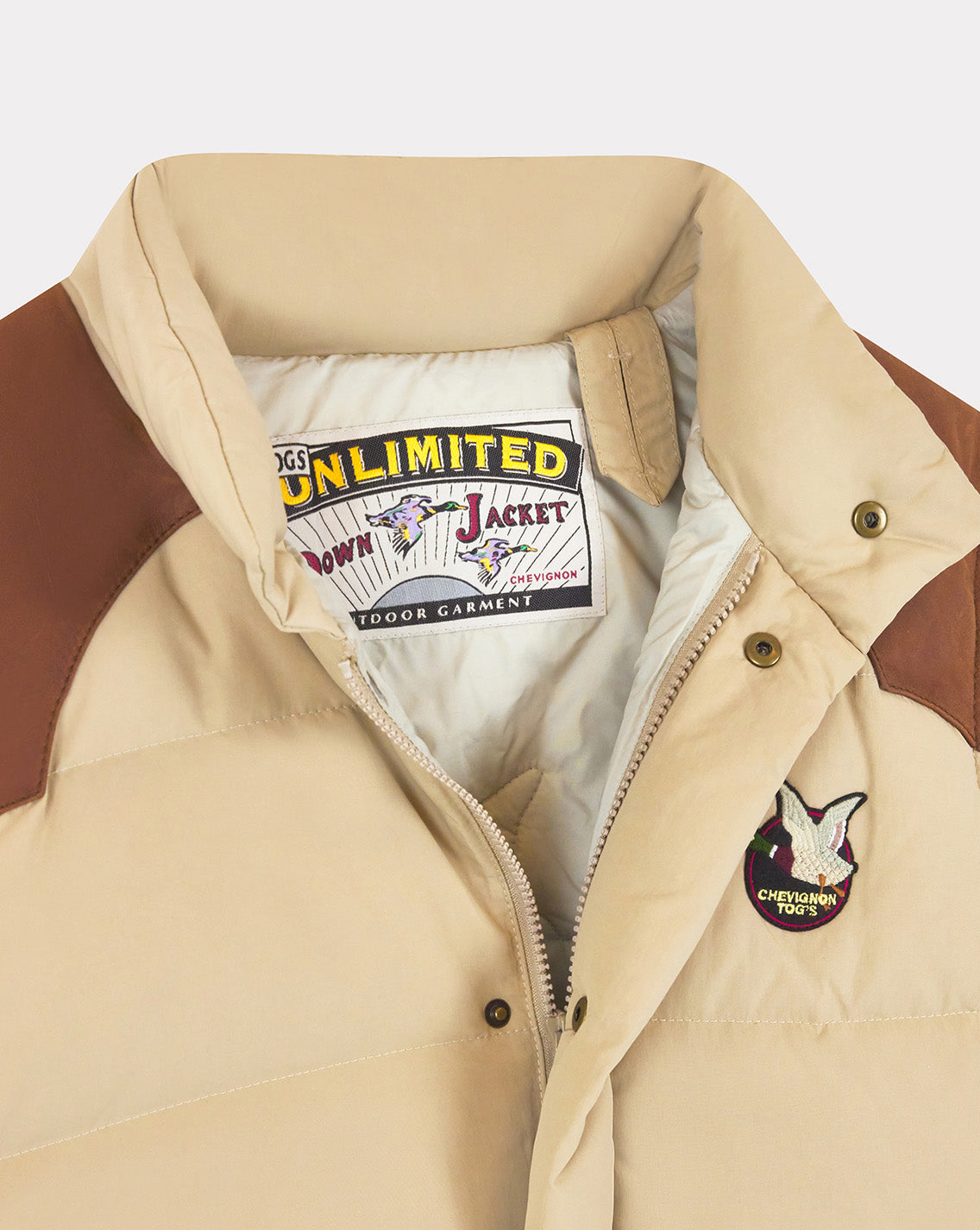 KTOGS BEIGE DOWN JACKET