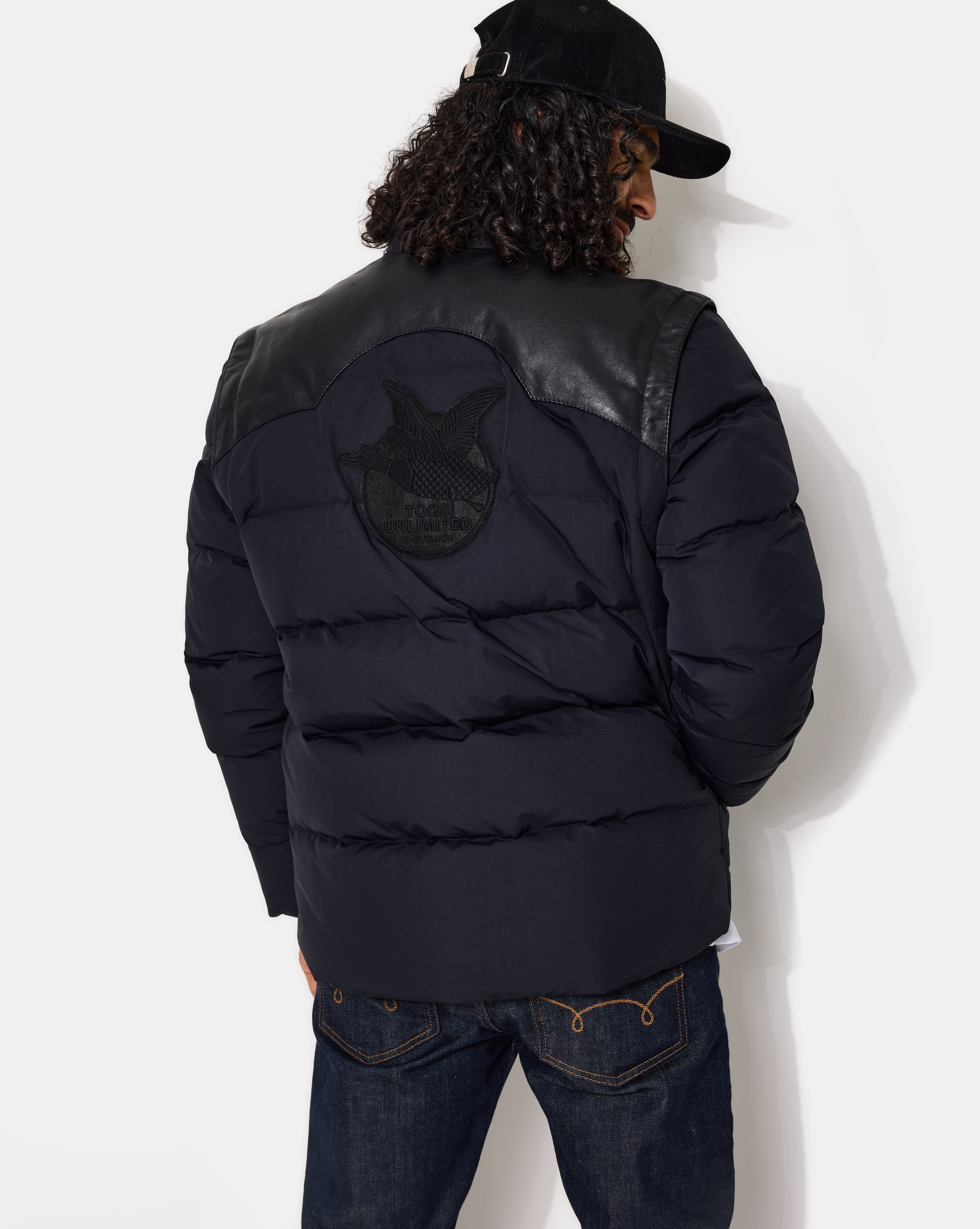 KTOGS BLACK DOWN JACKET