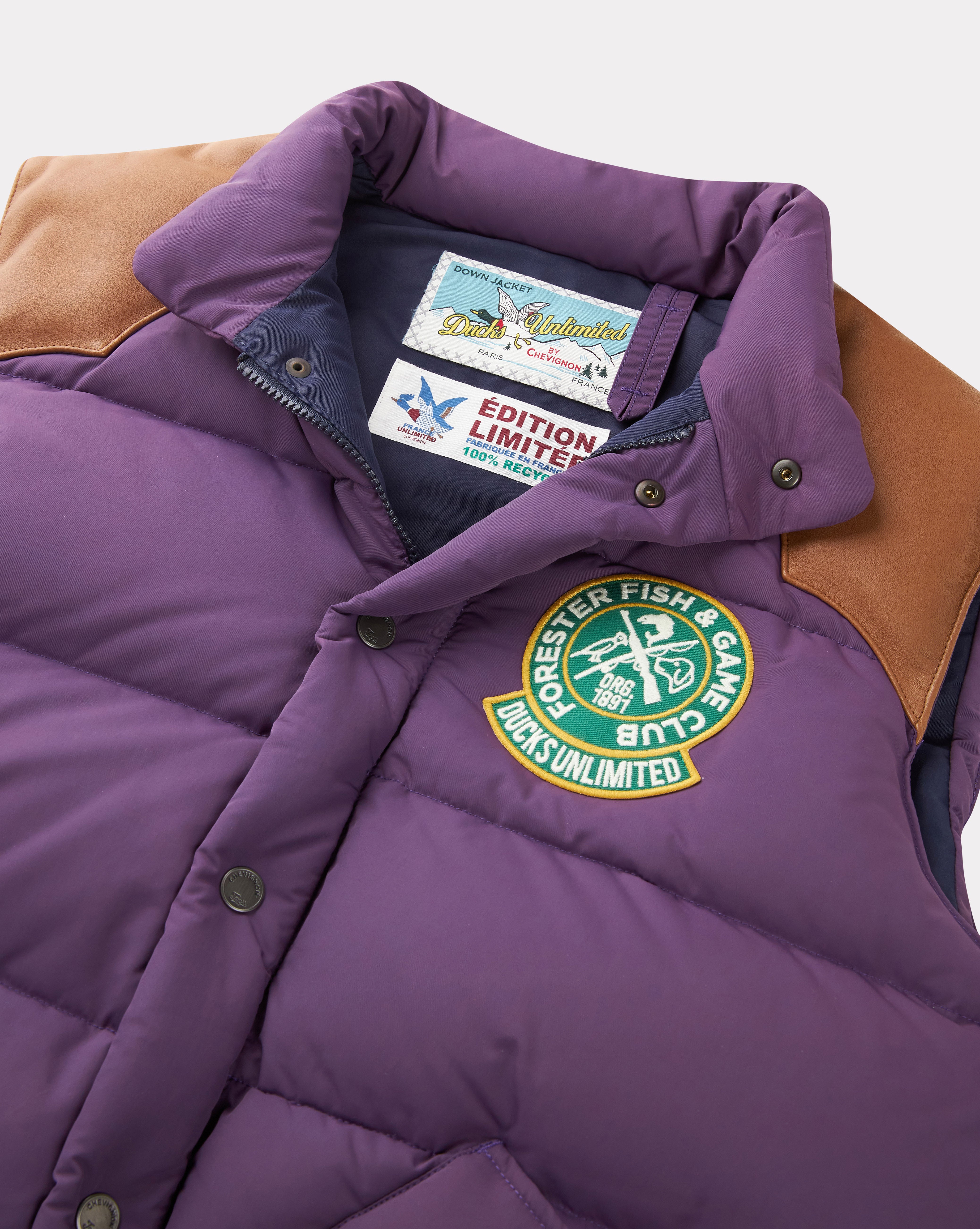 TOGS 1984 LILA DAUNENJACKE