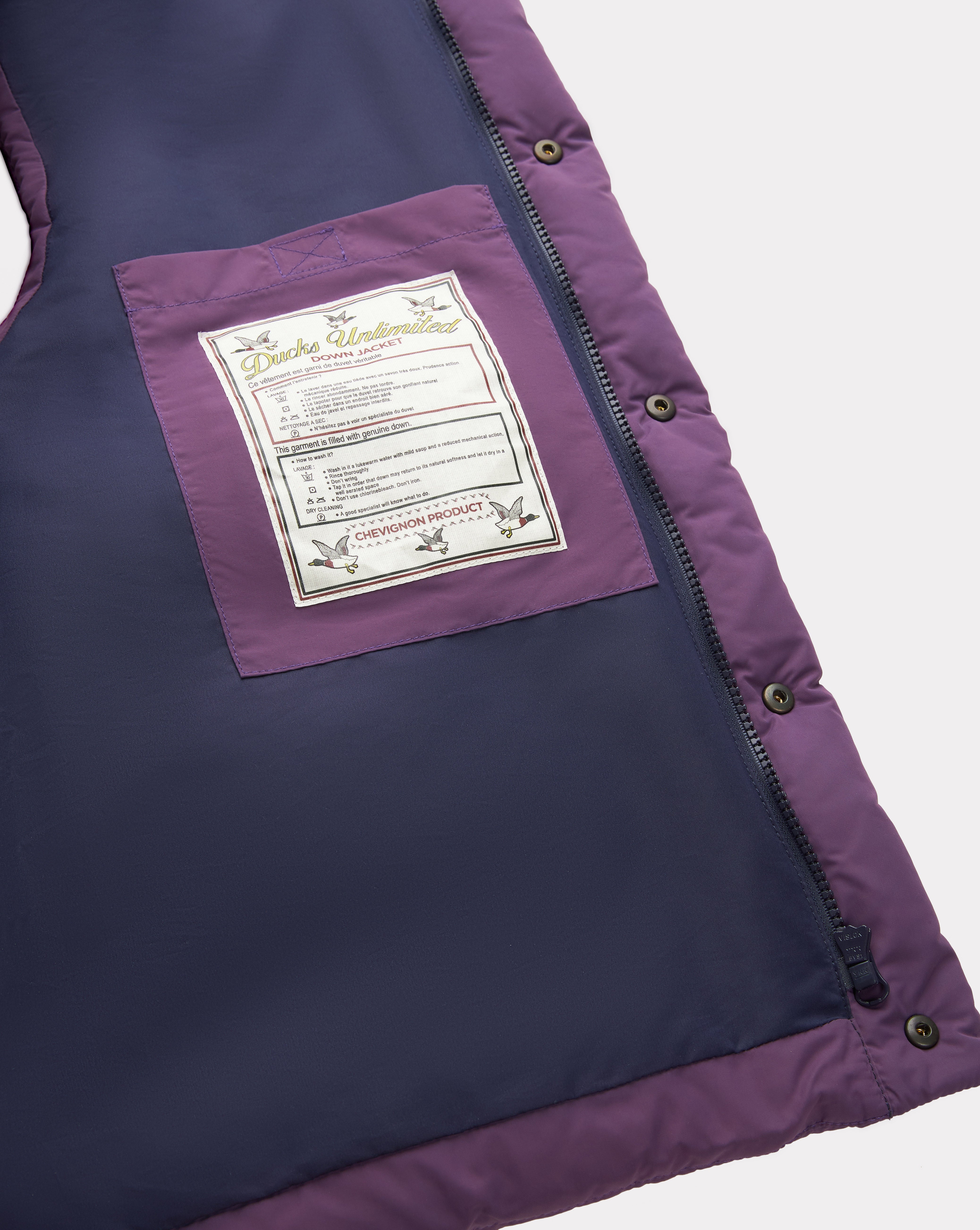 TOGS 1984 LILA DAUNENJACKE