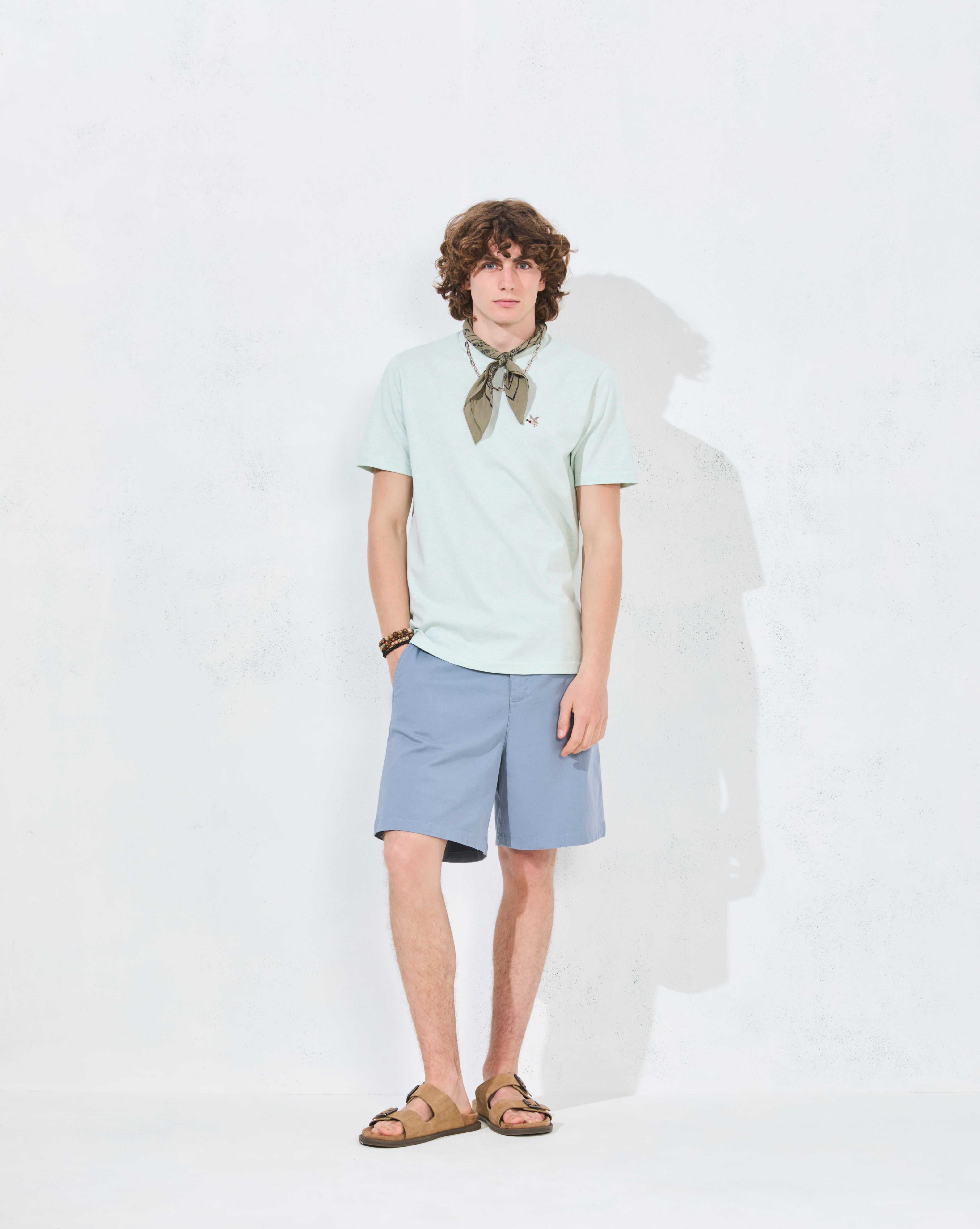 T-SHIRT T-TOGS VERT CLAIR