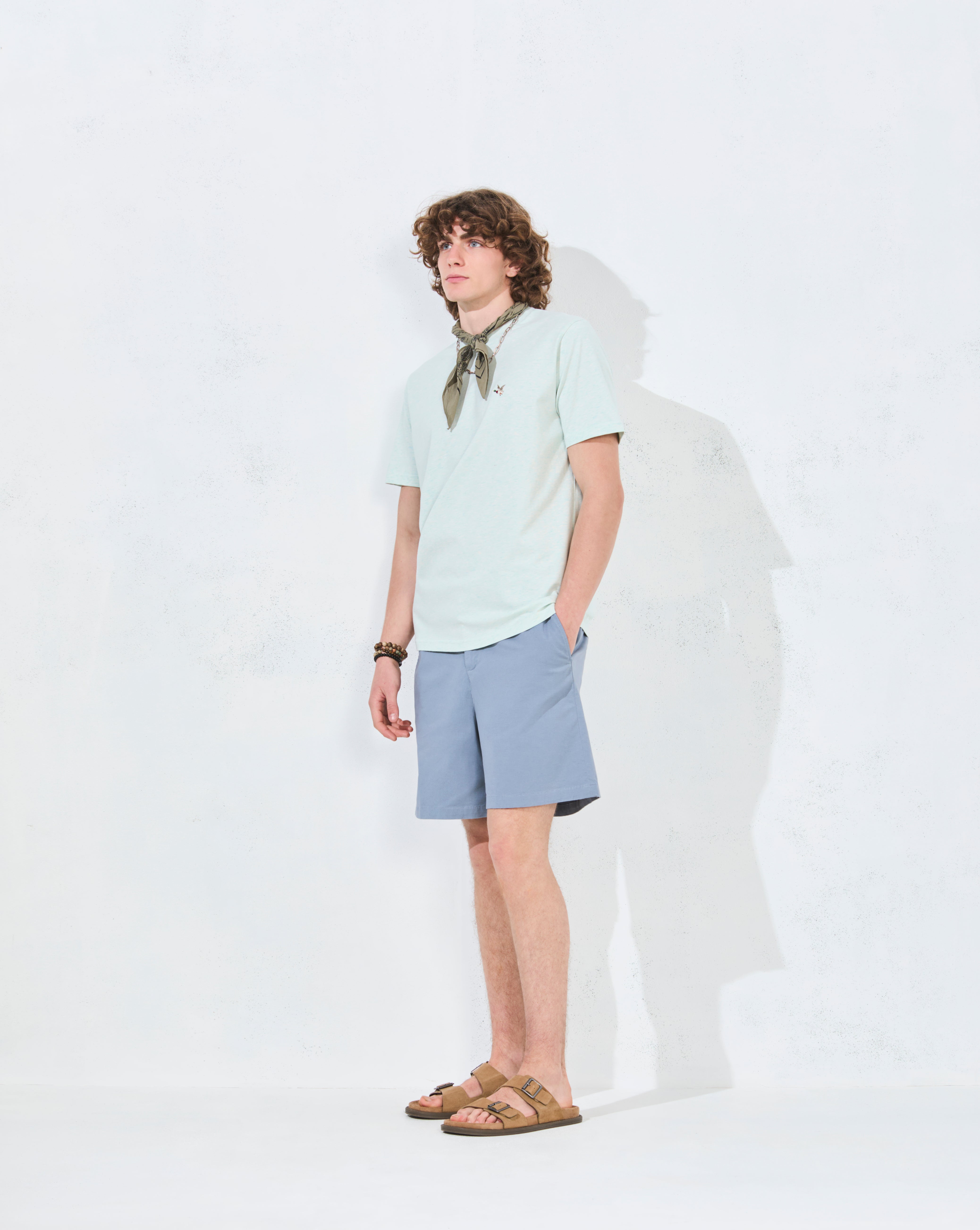 T-SHIRT T-TOGS VERT CLAIR