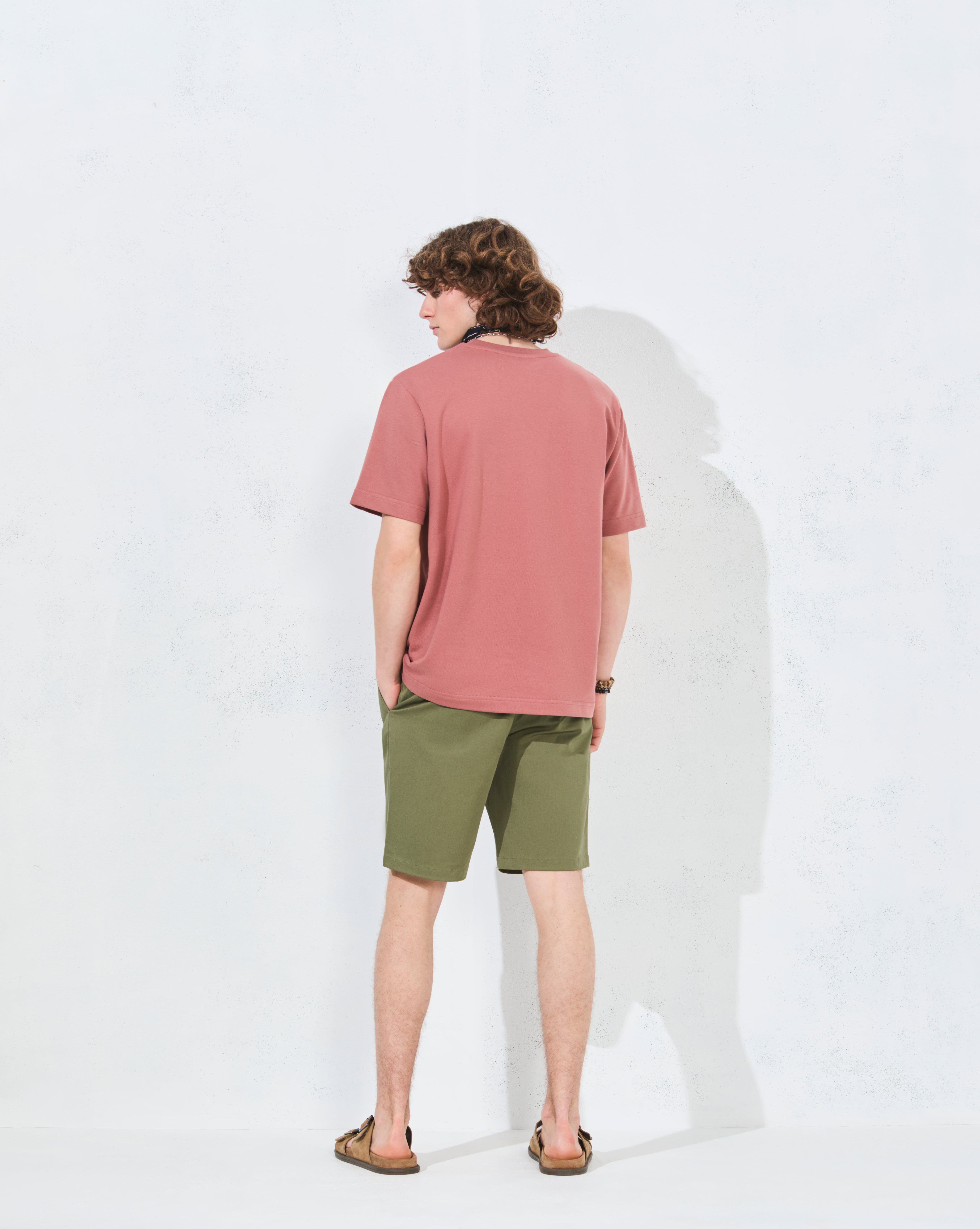 T-SHIRT DUCK COLOR TEE ROSE