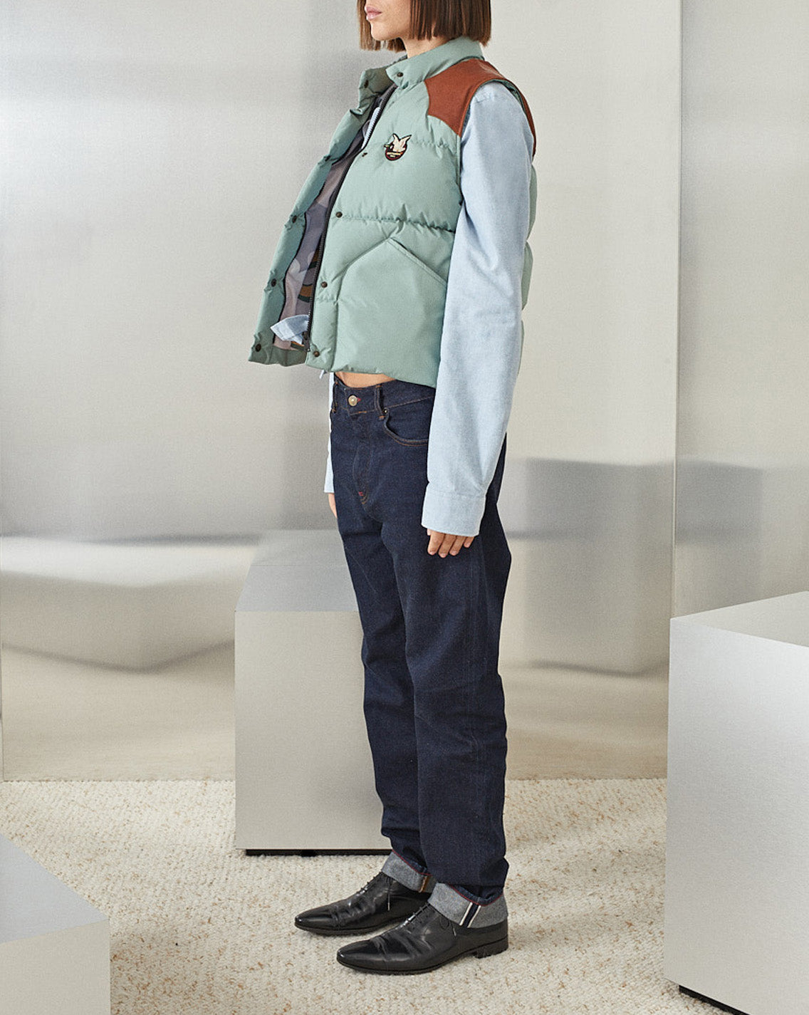 DOUDOUNE FEMME TOGS 1984 VERT CLAIR