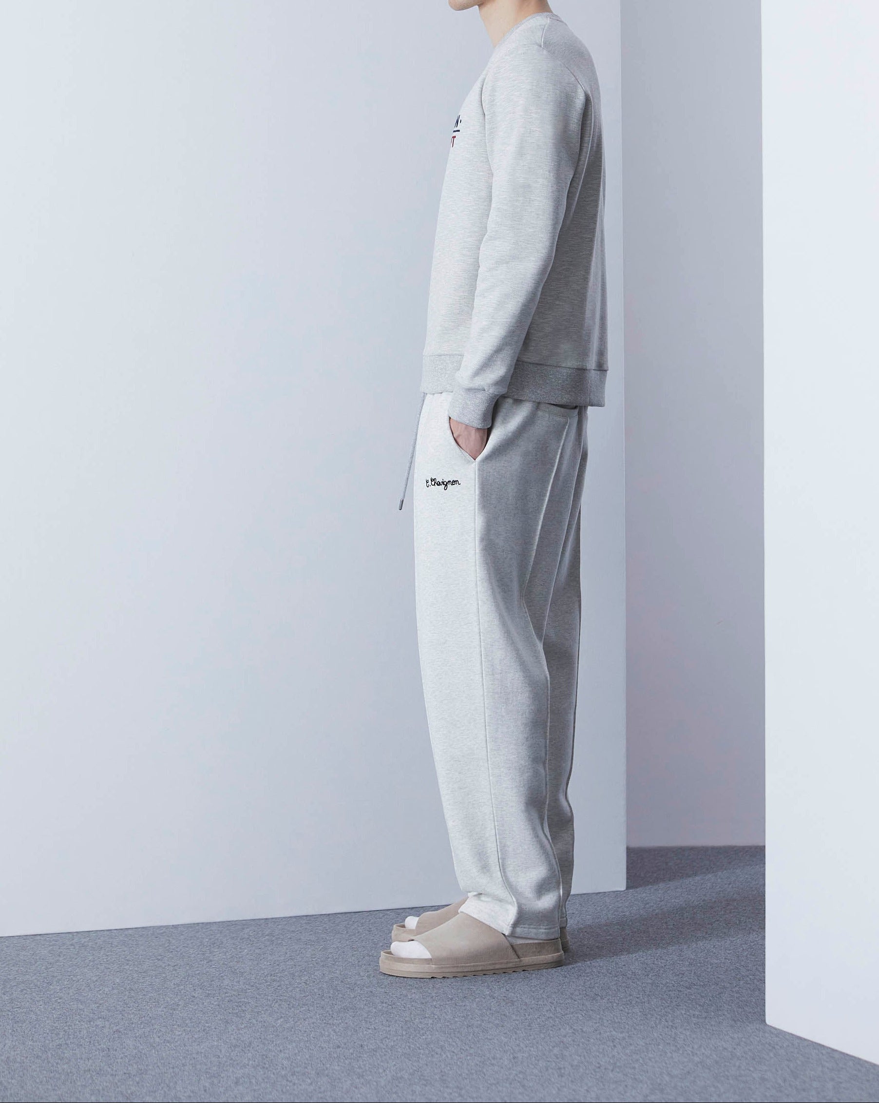 SWEATSHIRT SPORT GRIS