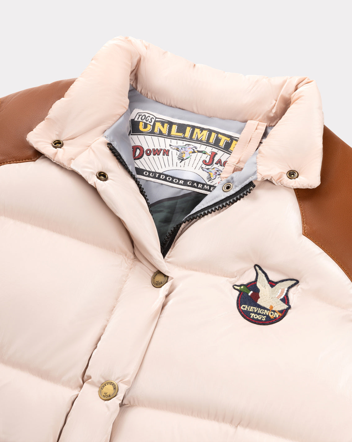 DOUDOUNE FEMME TOGS 1984 ROSE