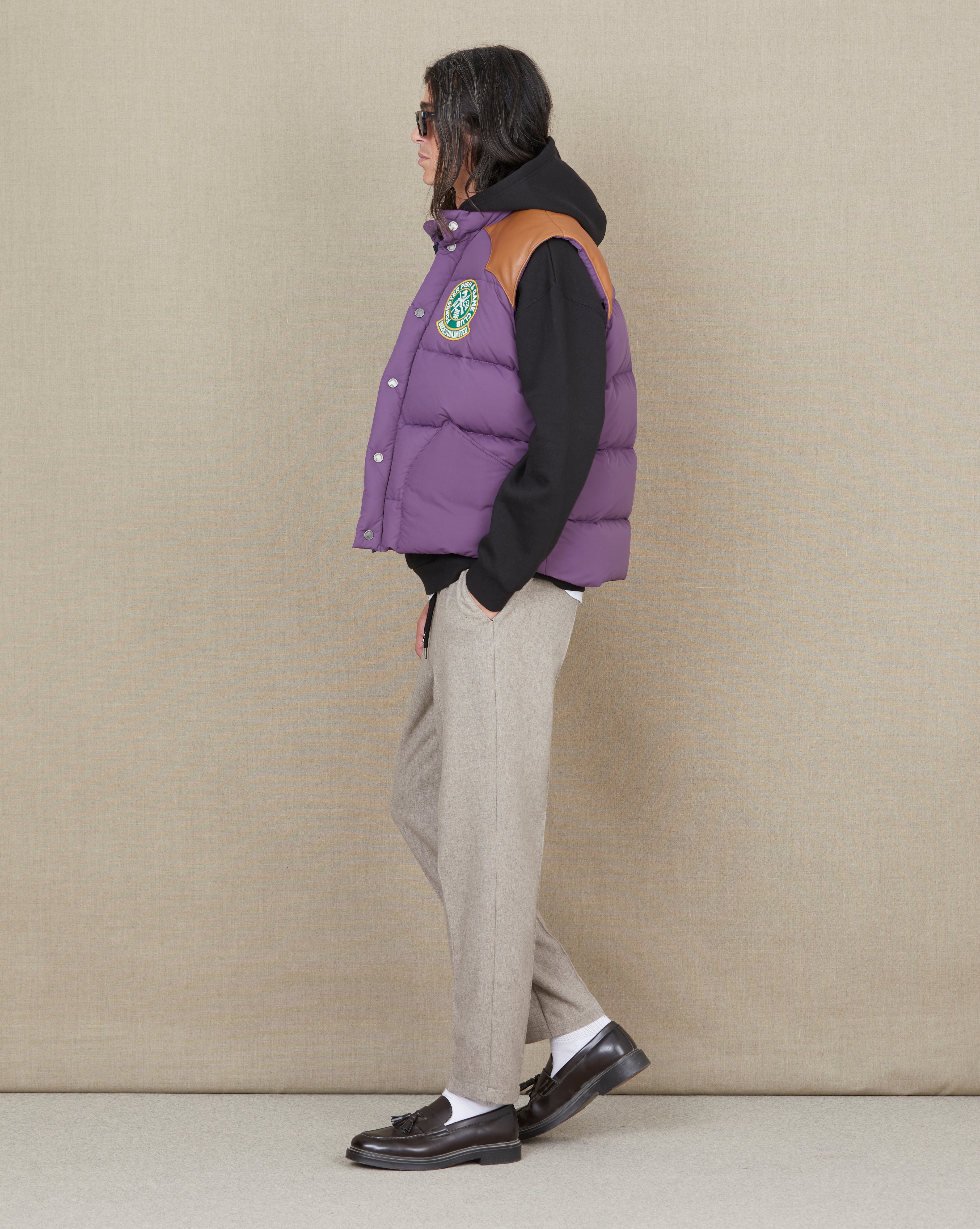 TOGS 1984 PURPLE DOWN JACKET