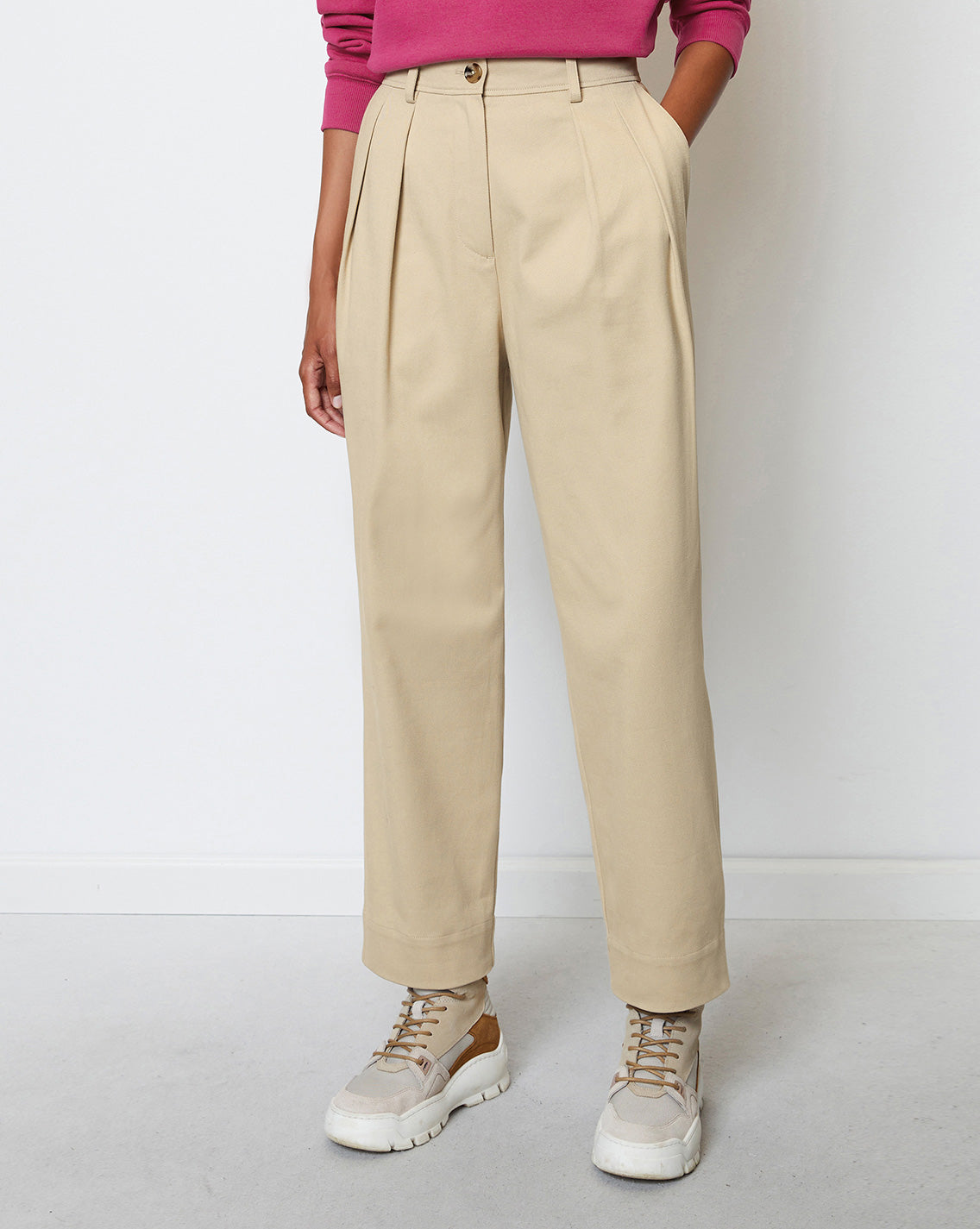 MO'P X CHEVIGNON PANTALON BEIGE