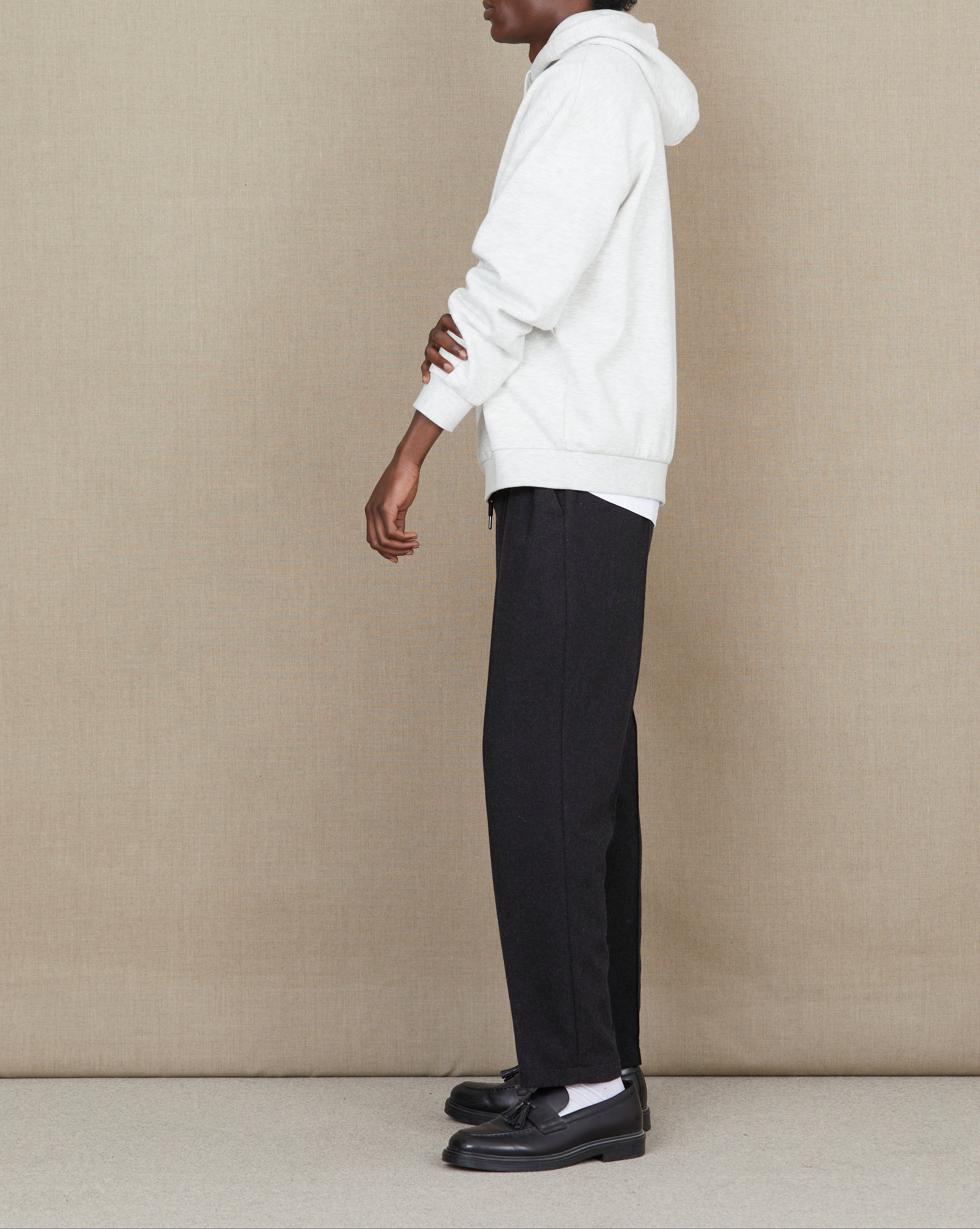 SWEATSHIRT CITY HOOD OVERSIZE GRIS