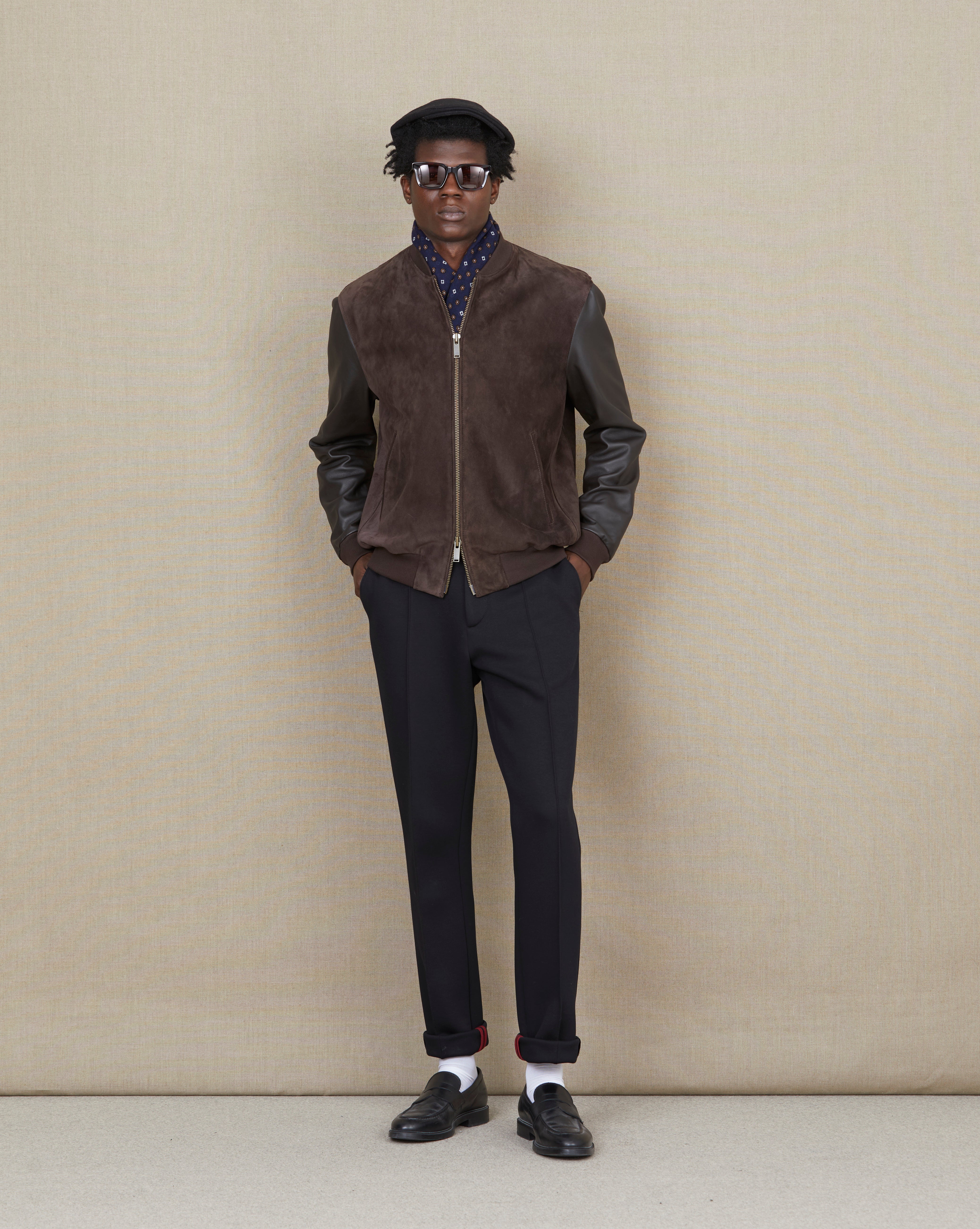 BIDDY BROWN LEATHER JACKET