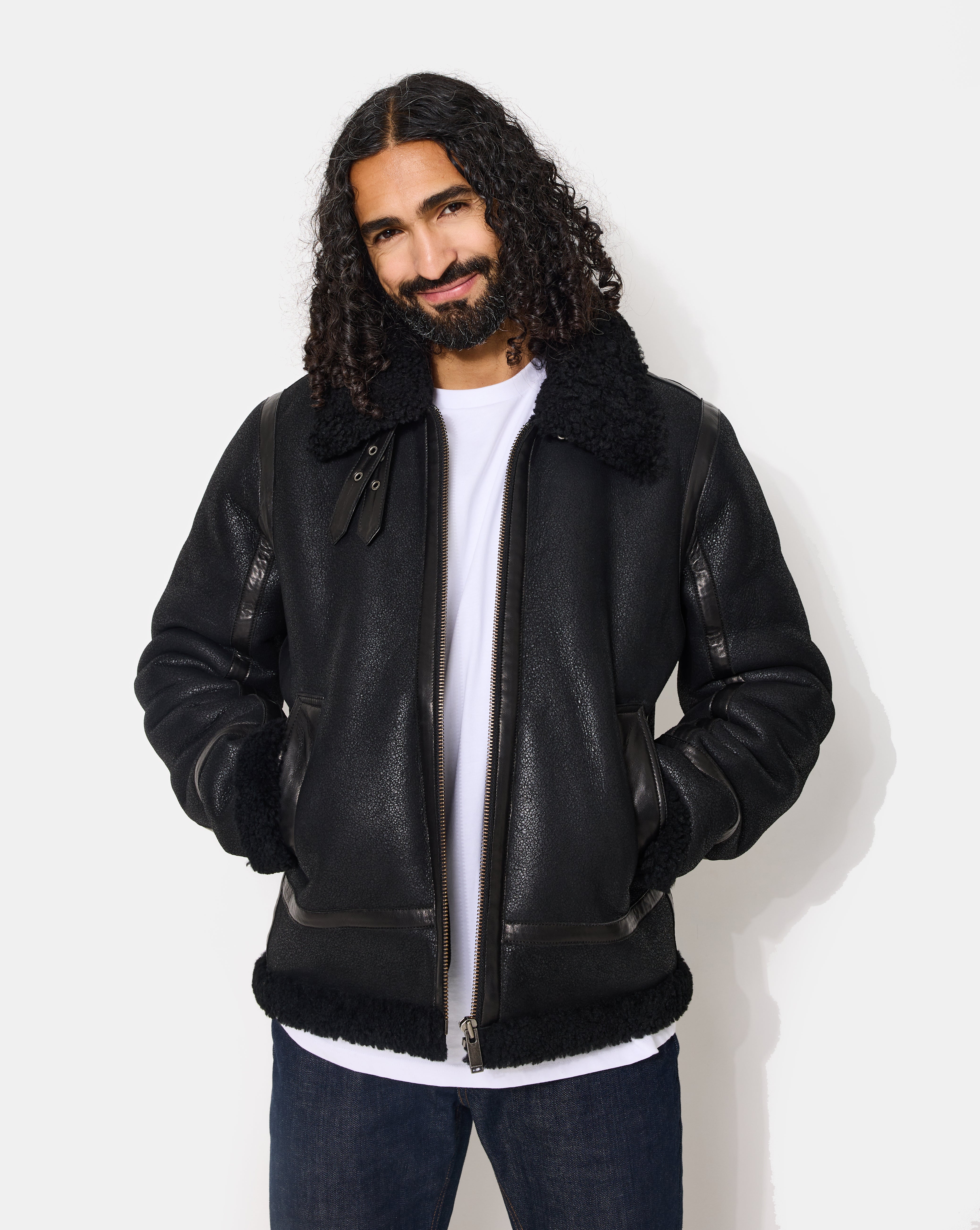 Herren Lederjacke | Chevignon