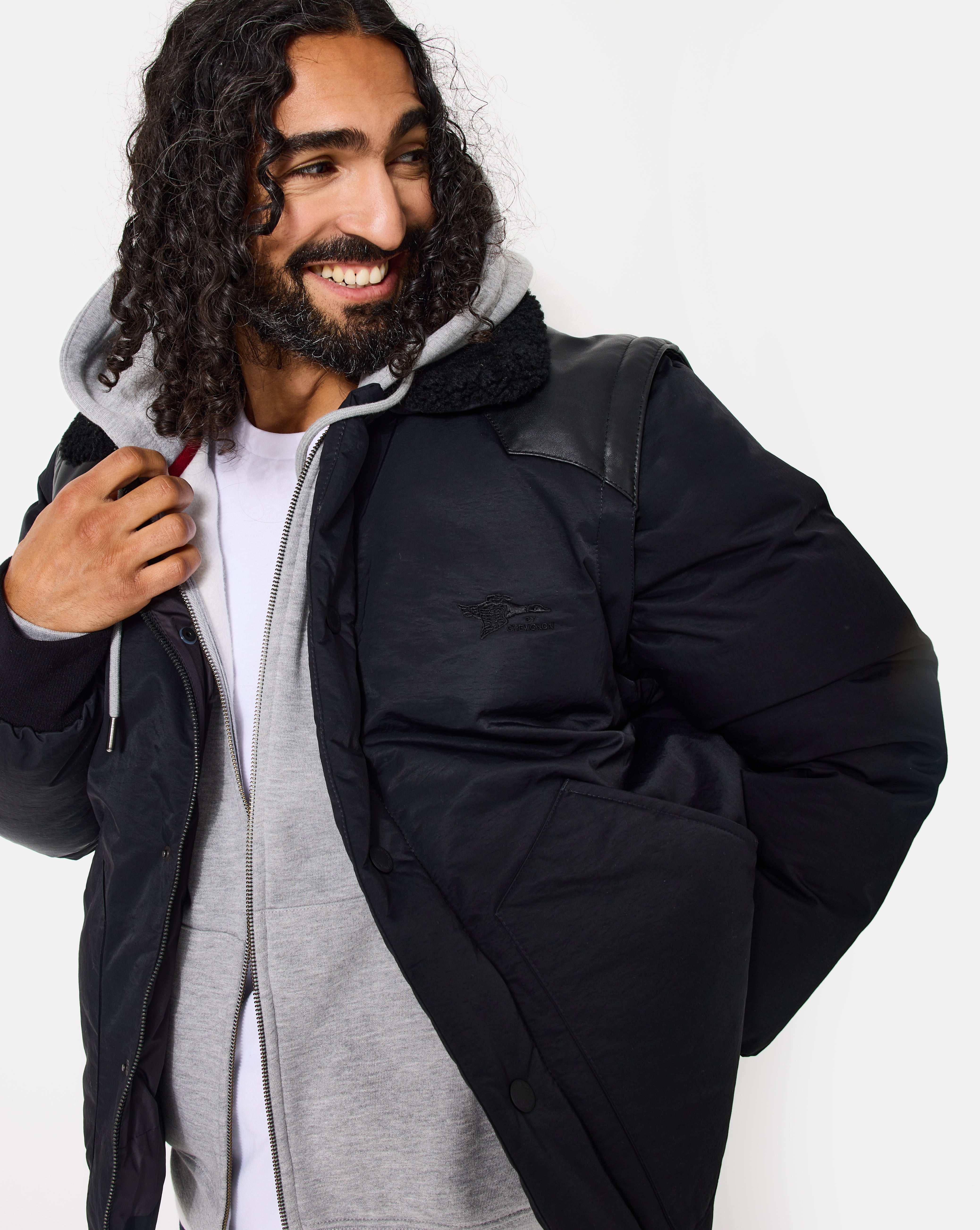 KROSS 4 BLACK DOWN JACKET