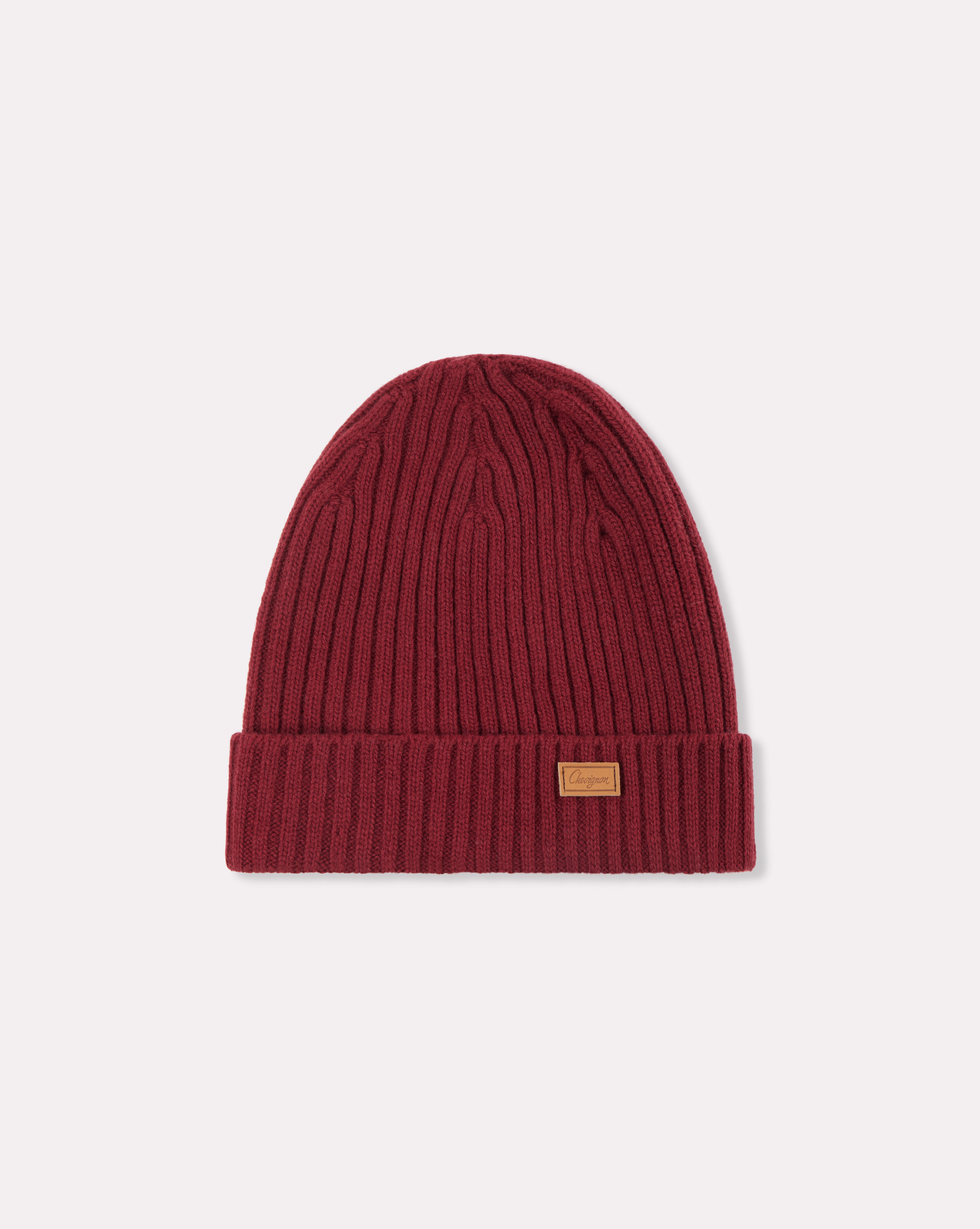 RED FRENCH BEANIE
