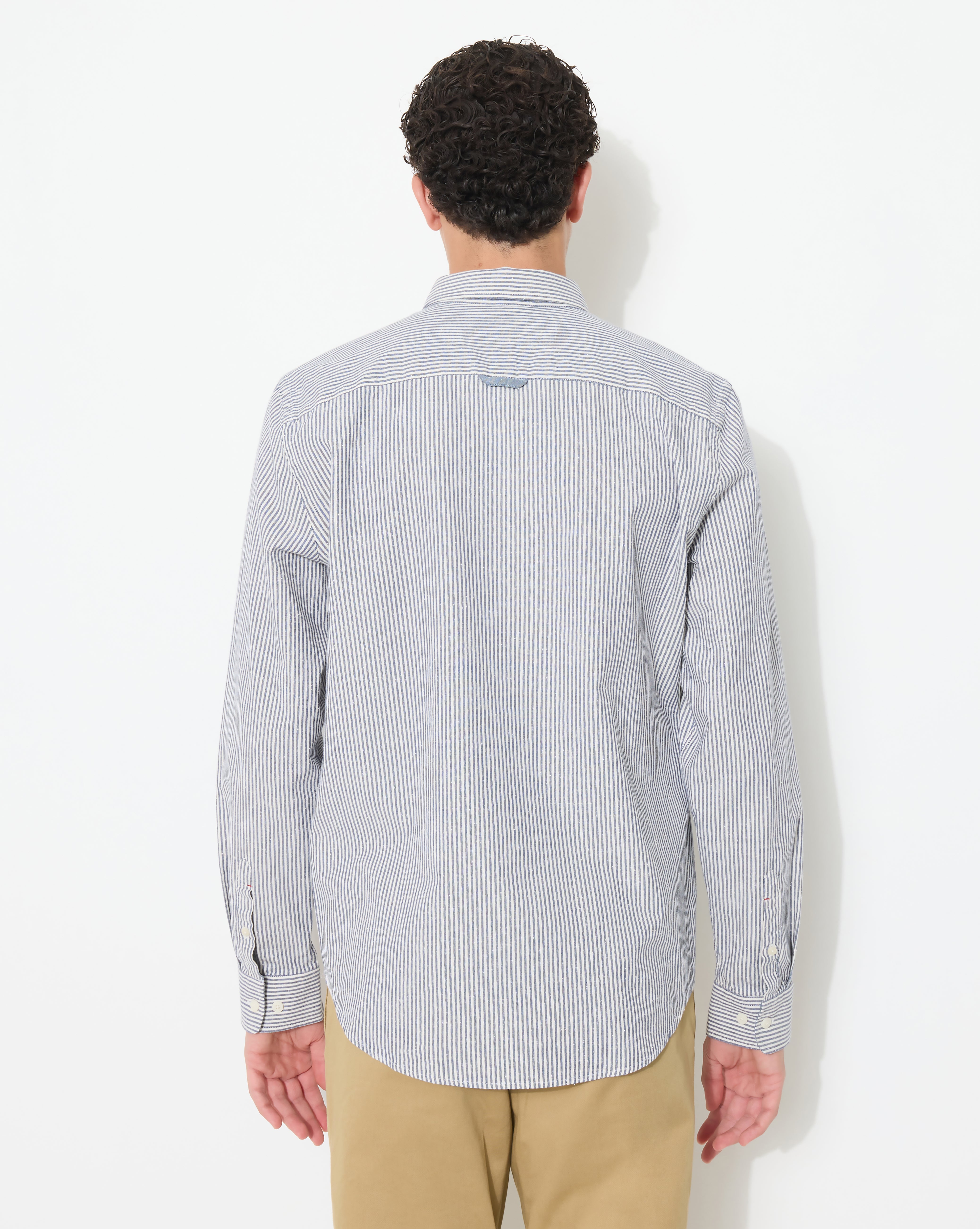 CHEMISE OXFORD SAKO BLEU