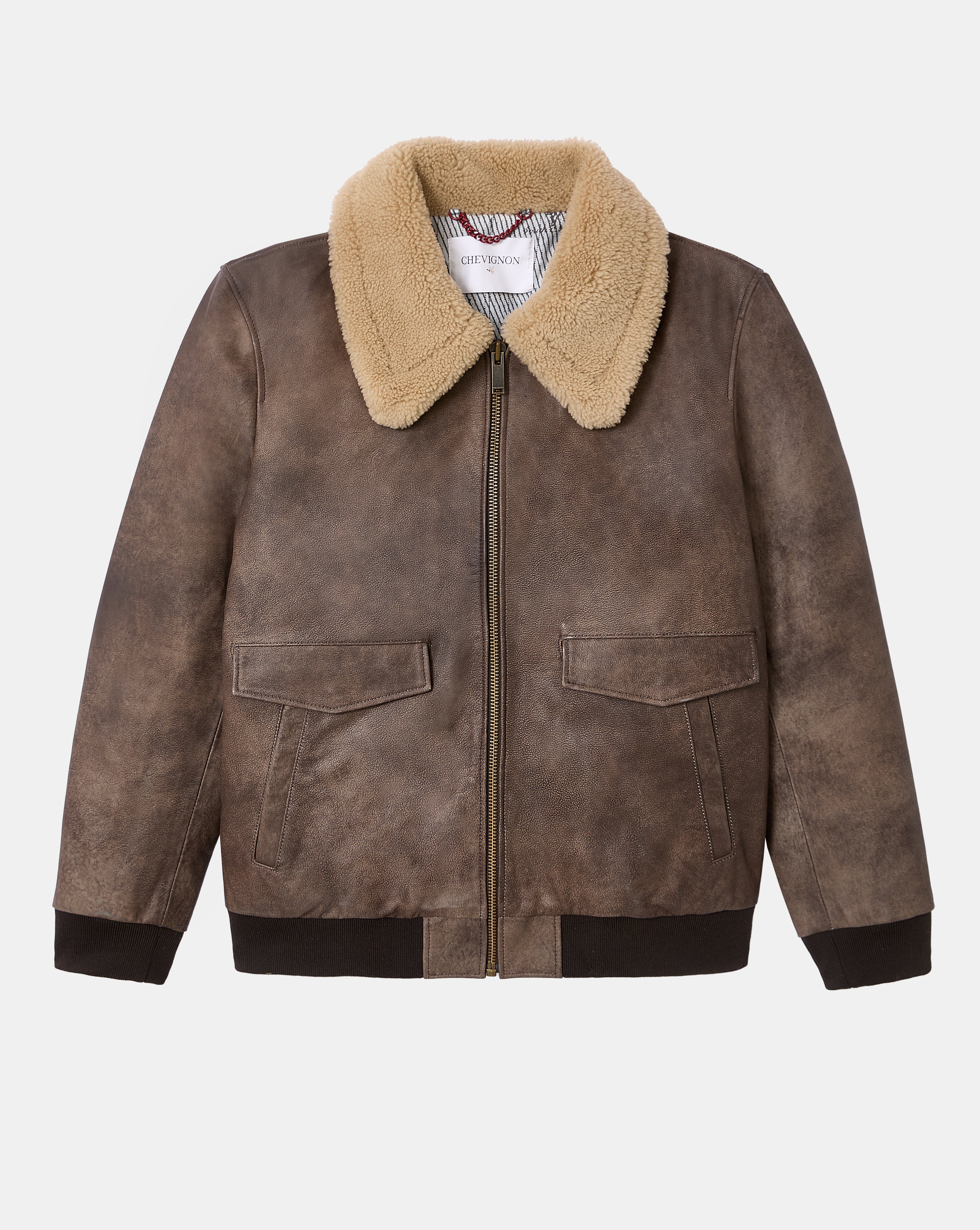 Herren Lederjacke | Chevignon