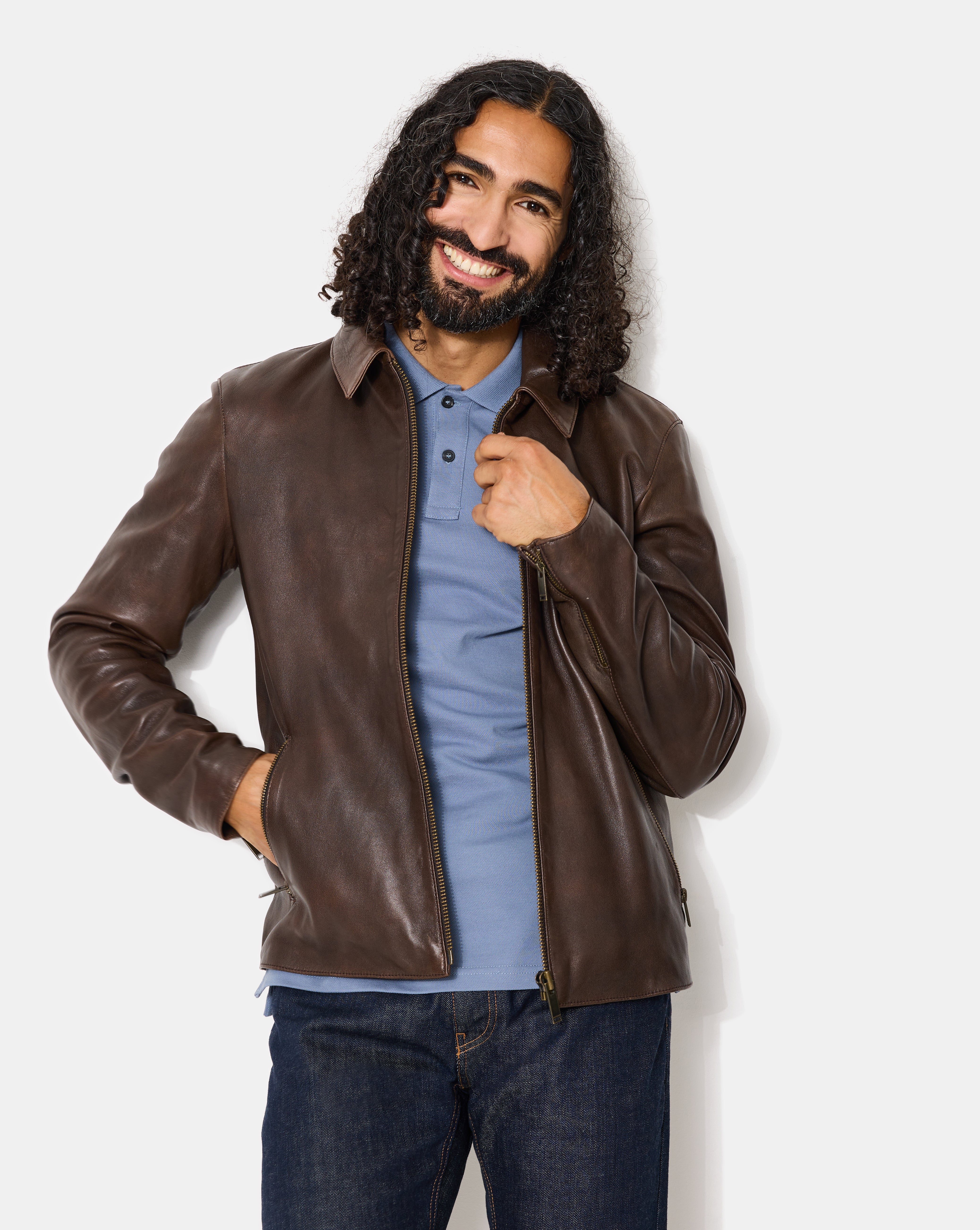 Herren Lederjacke | Chevignon