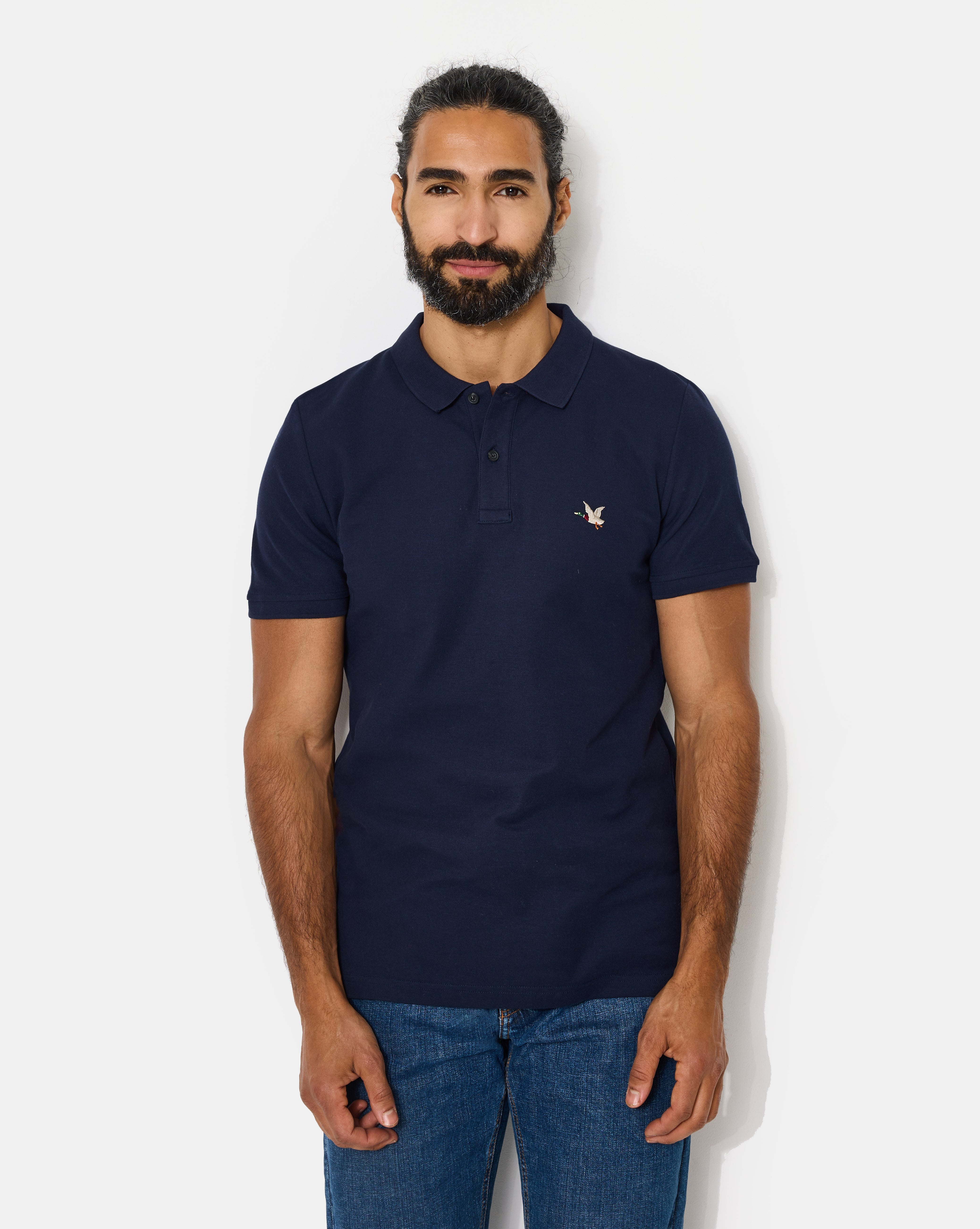O TOGS MARINEBLAUES POLOSHIRT