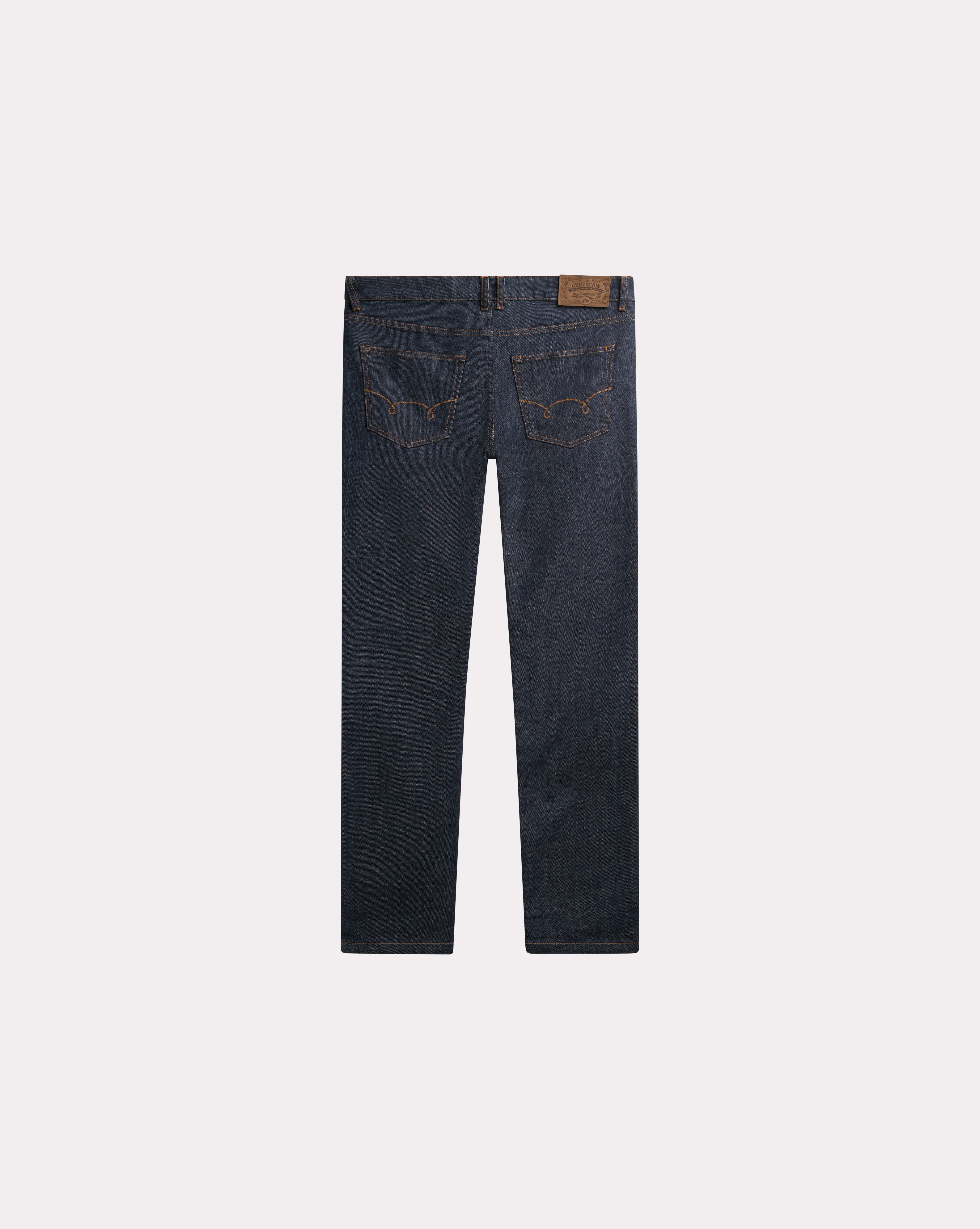 JEAN DENIM STRAIGHT BLEU MARINE