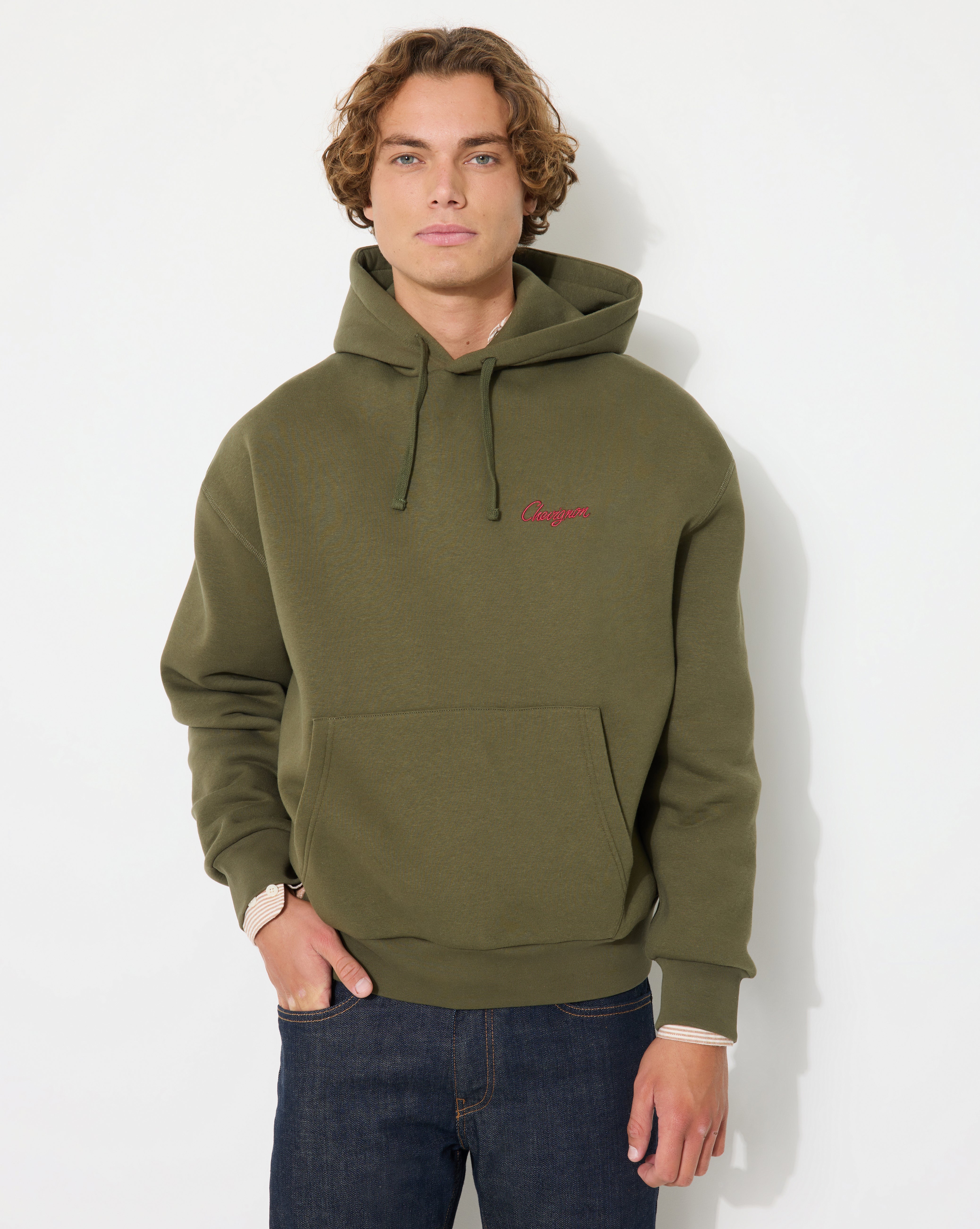 Sweatshirt-Hoodie 90 Khaki