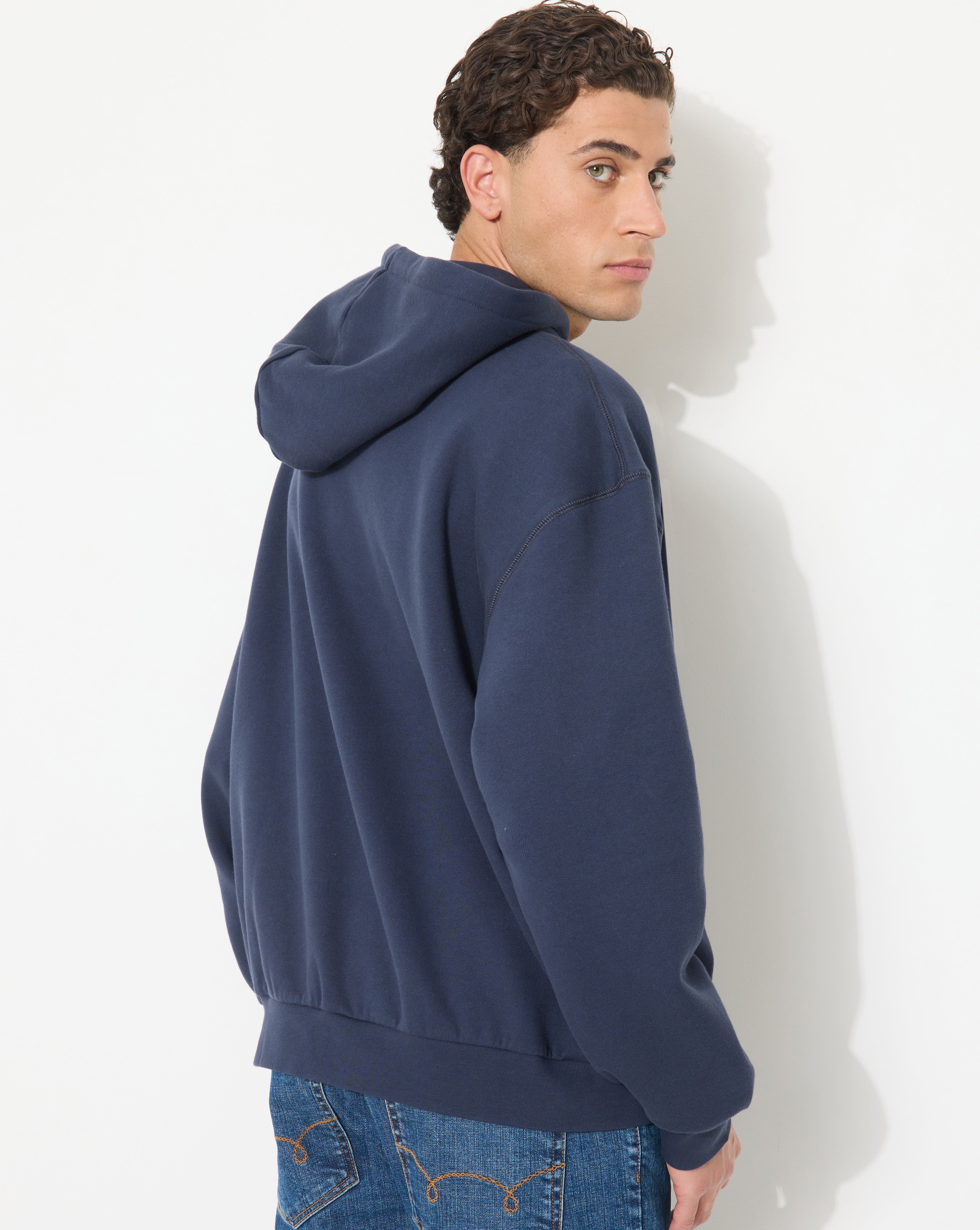 SWEAT HOOD TOGS BLAU