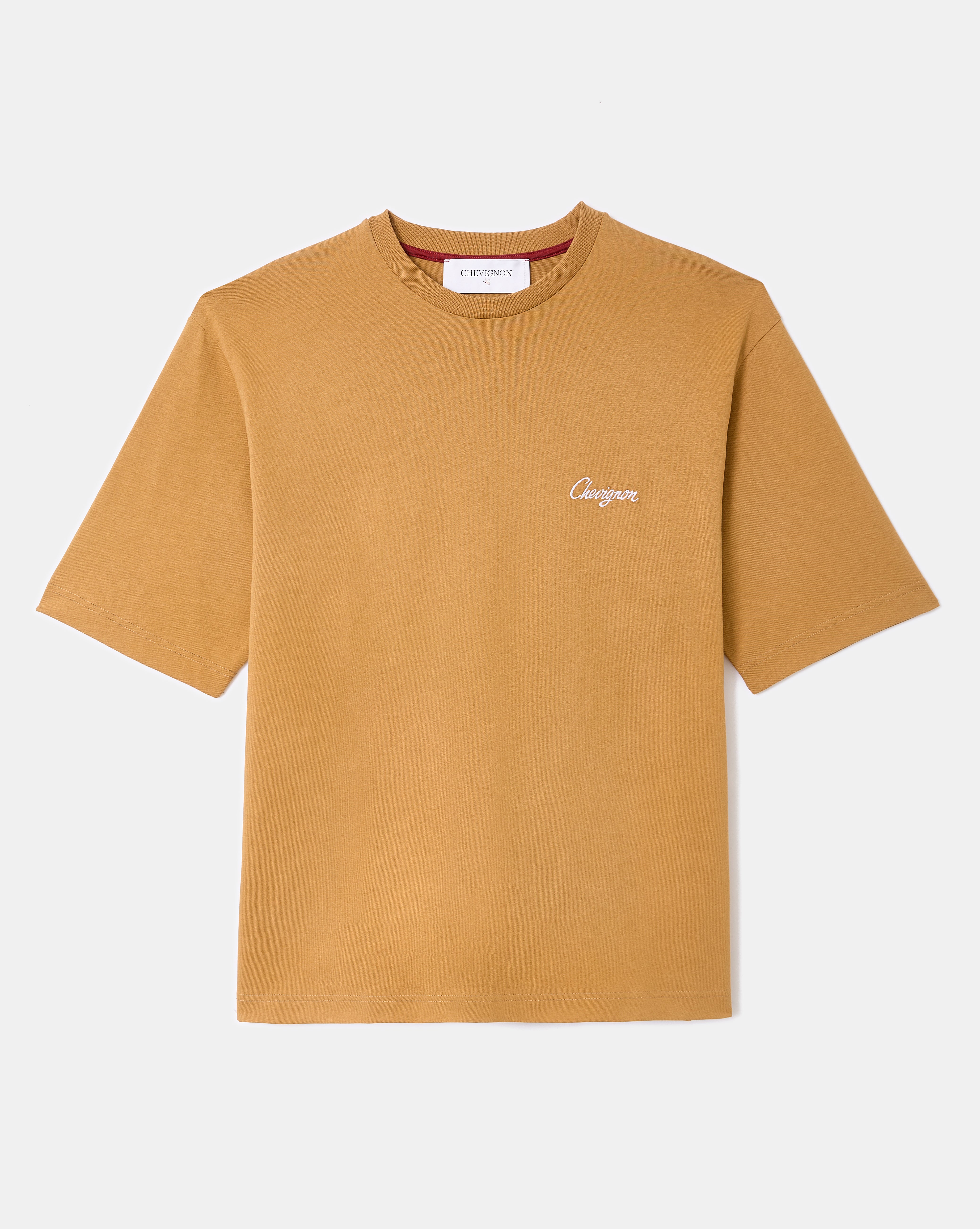 T-SHIRT CITY TEE OVERSIZE MARRON