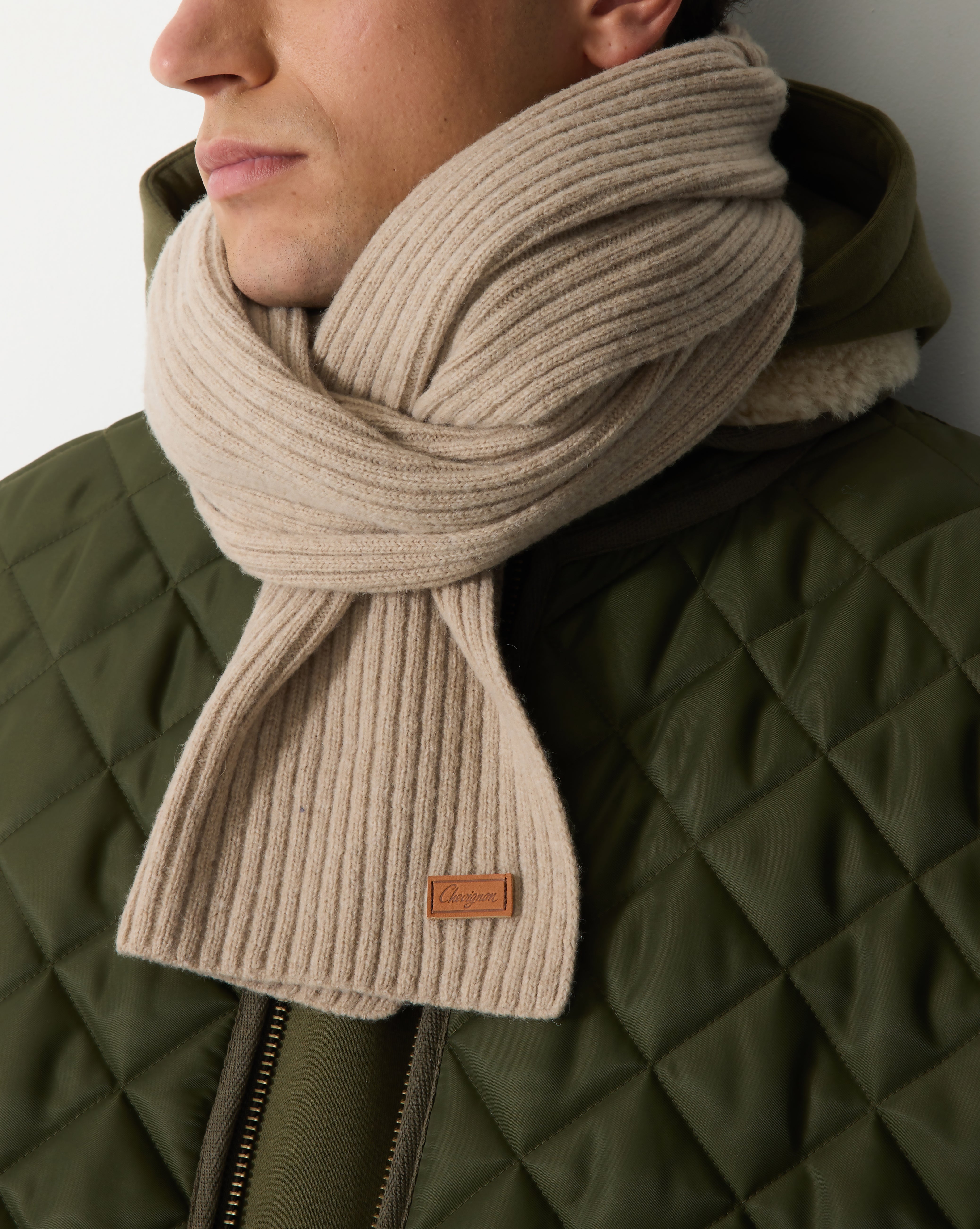 FRENCH SCARF BEIGE