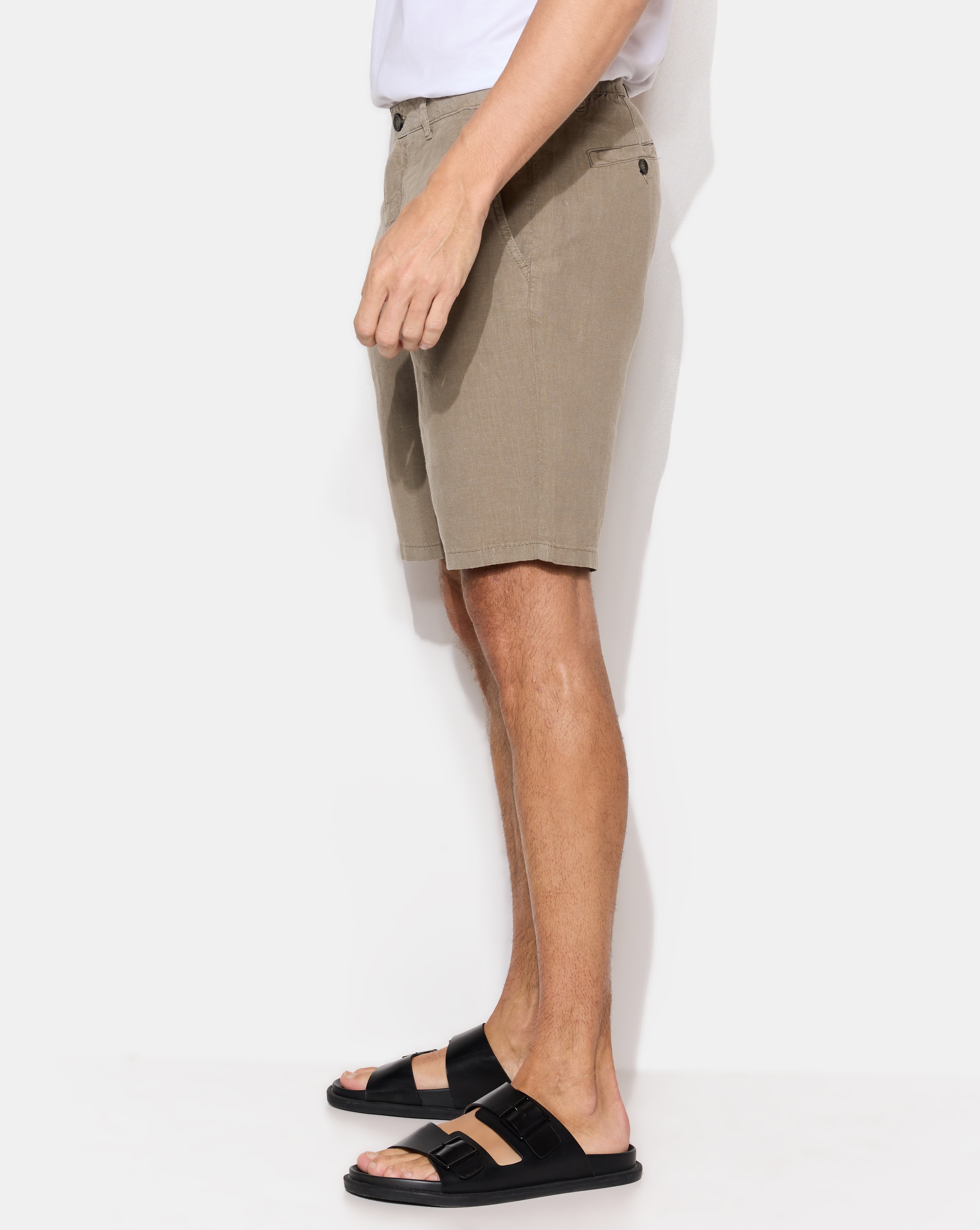 LINEN SHORT ARMY