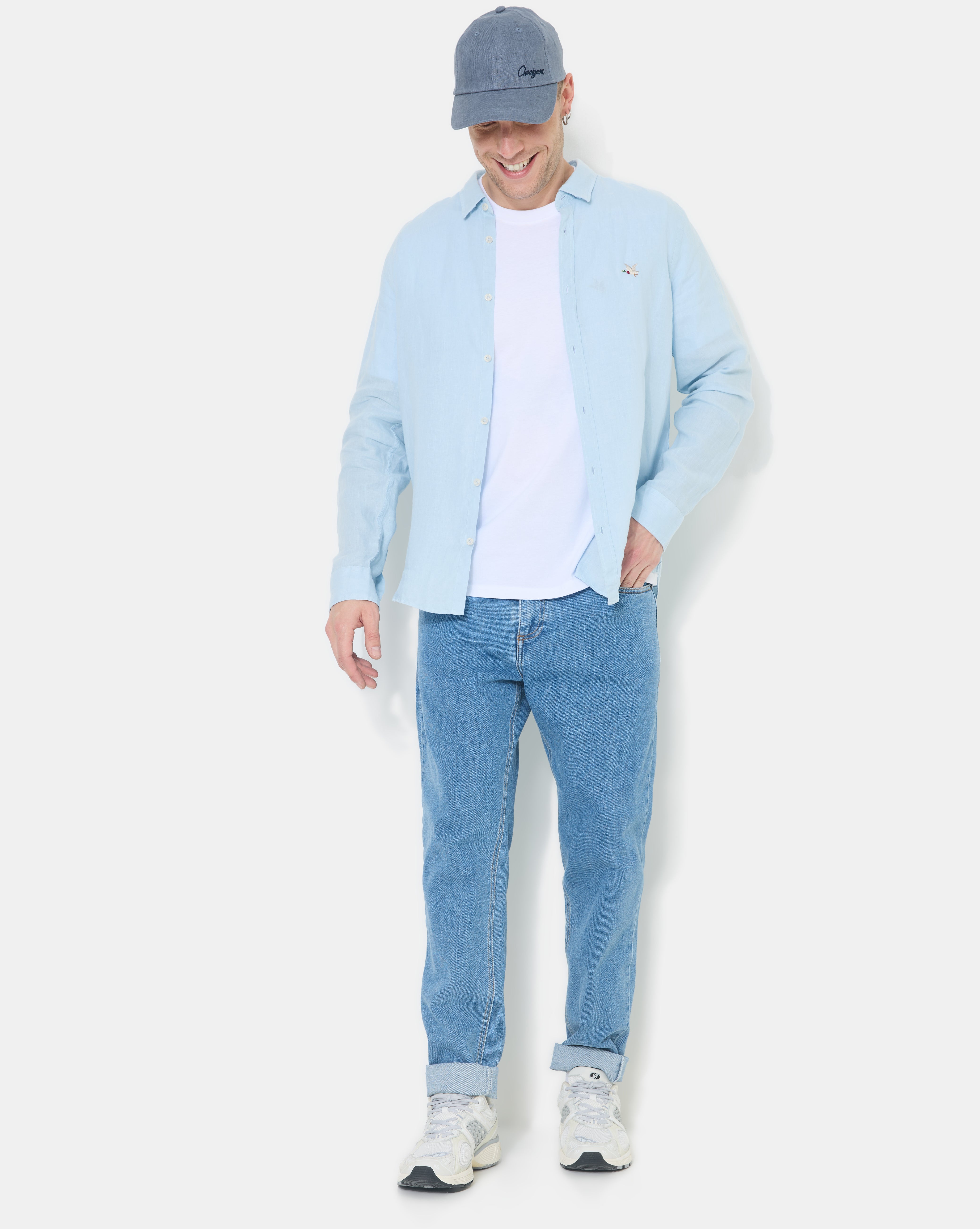 LINO SKY BLUE LS SHIRT