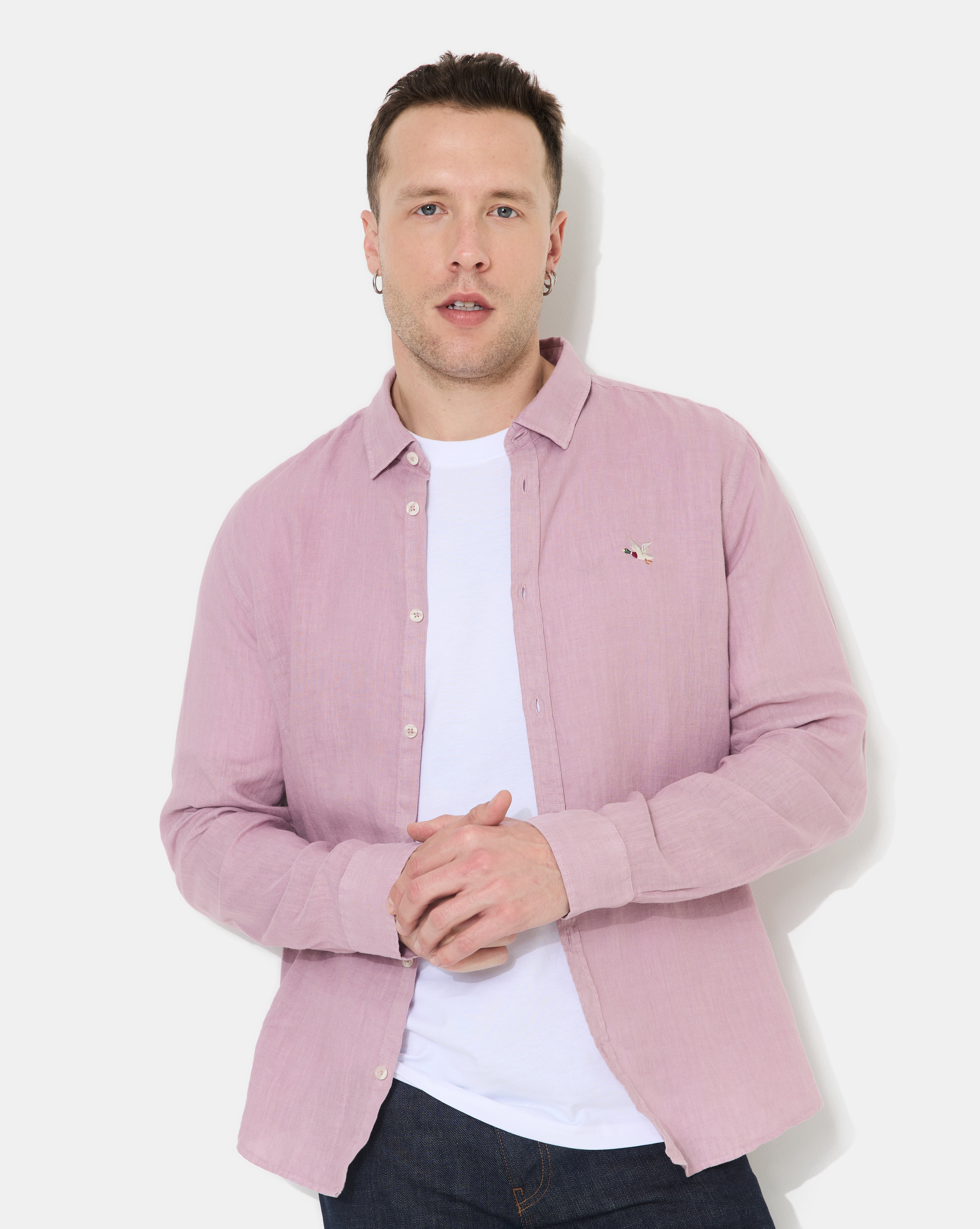 CHEMISE LINO ML PARME