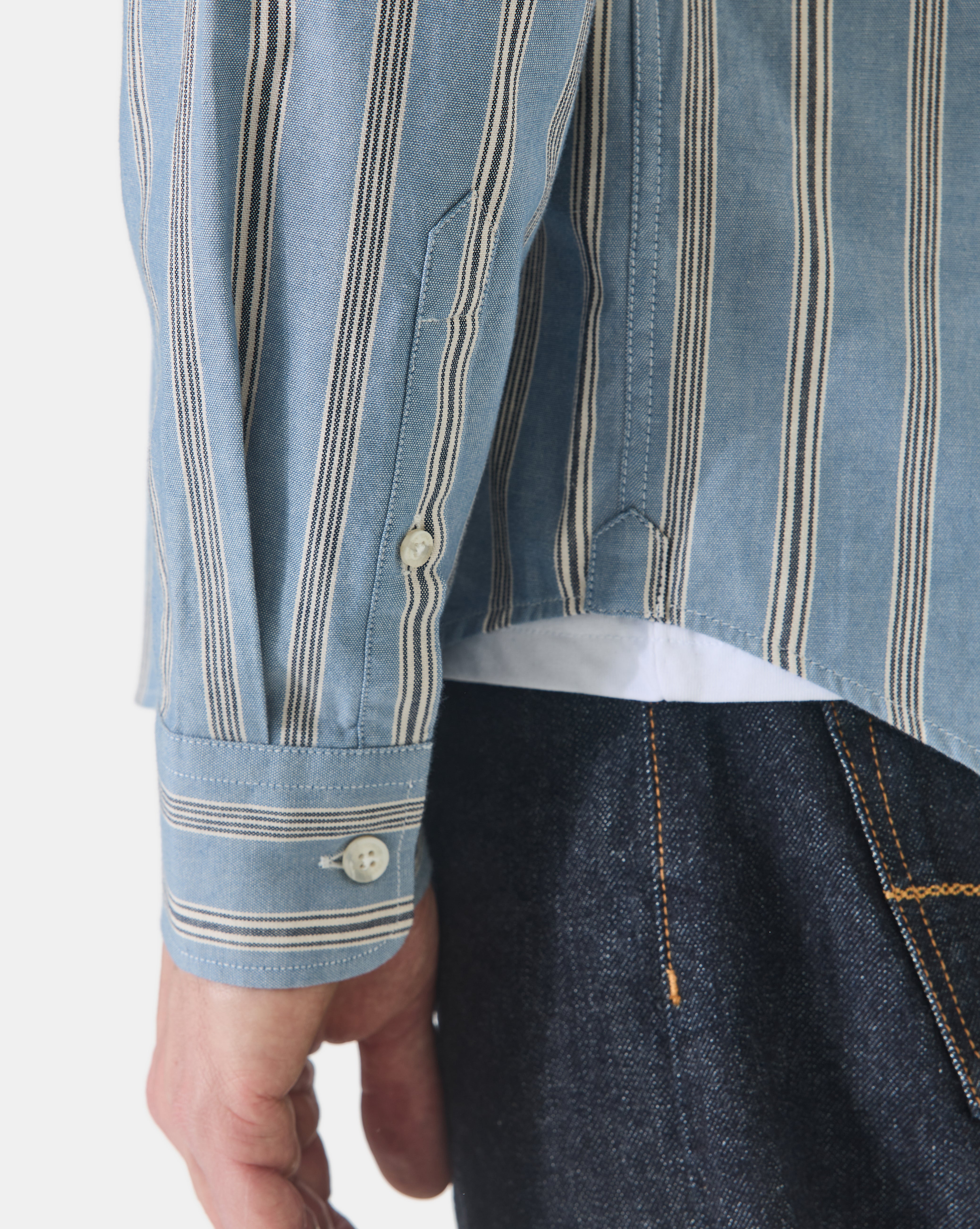 CHEMISE DAYE BLEU MARINE